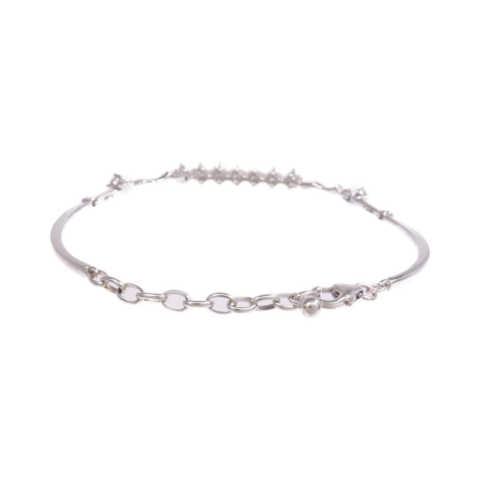 JEWELRY 【激減優惠】18K白金Diamond Bracelet鑽石手鏈