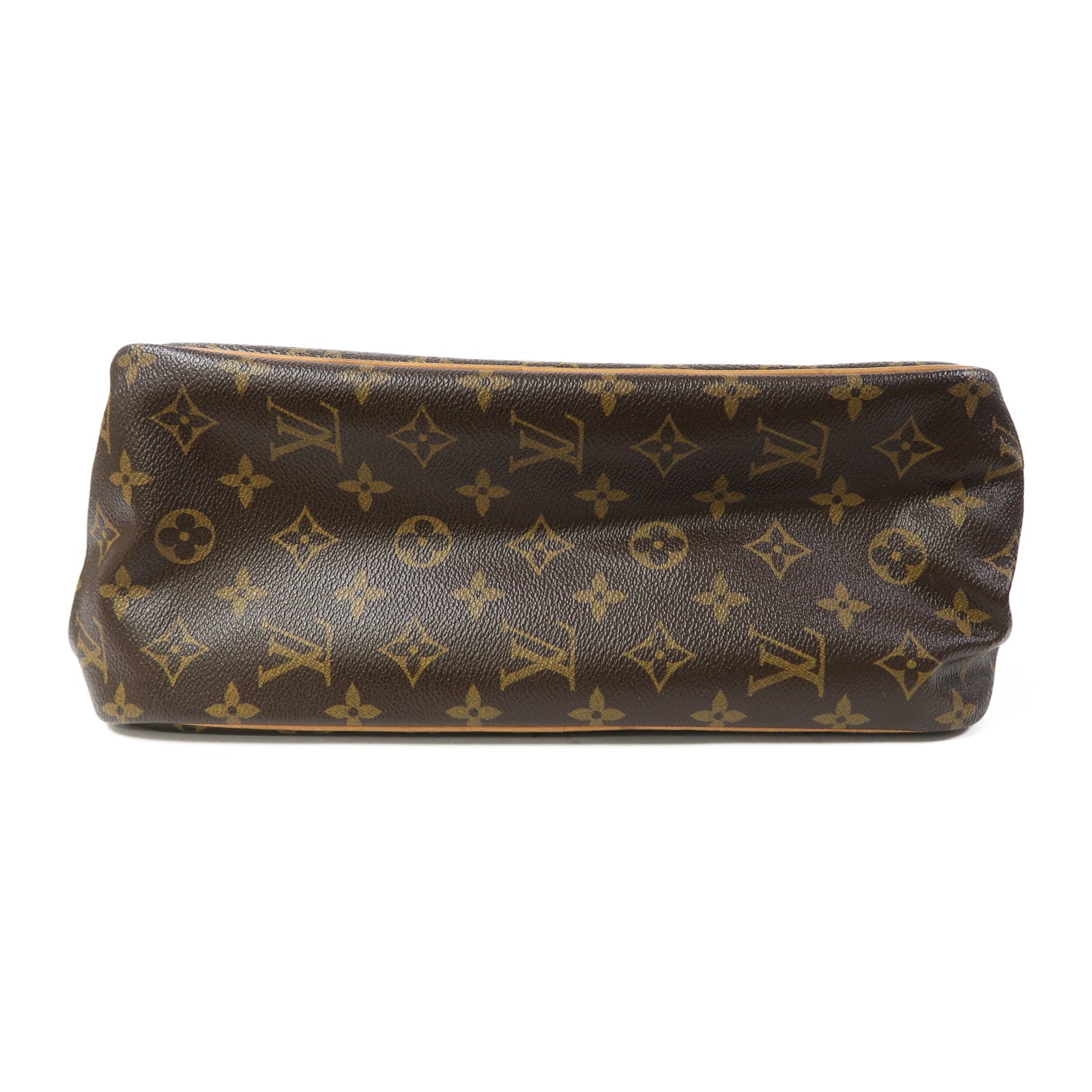 LOUIS VUITTON Monogram Batignolles Vertical金扣肩背袋啡色