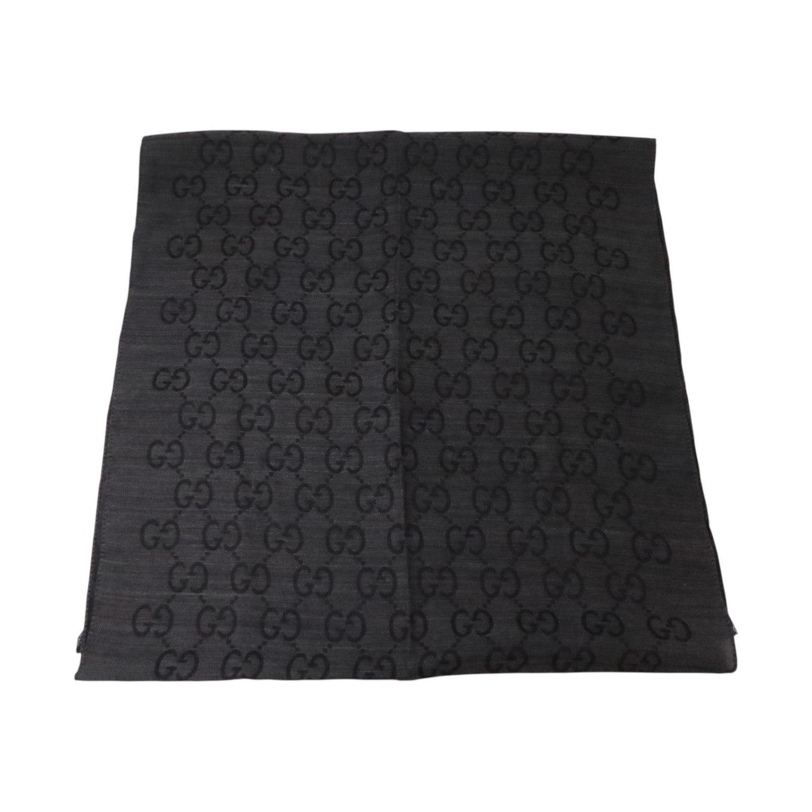 GUCCI 羊毛/絲質Scarf 45X180cm絲巾