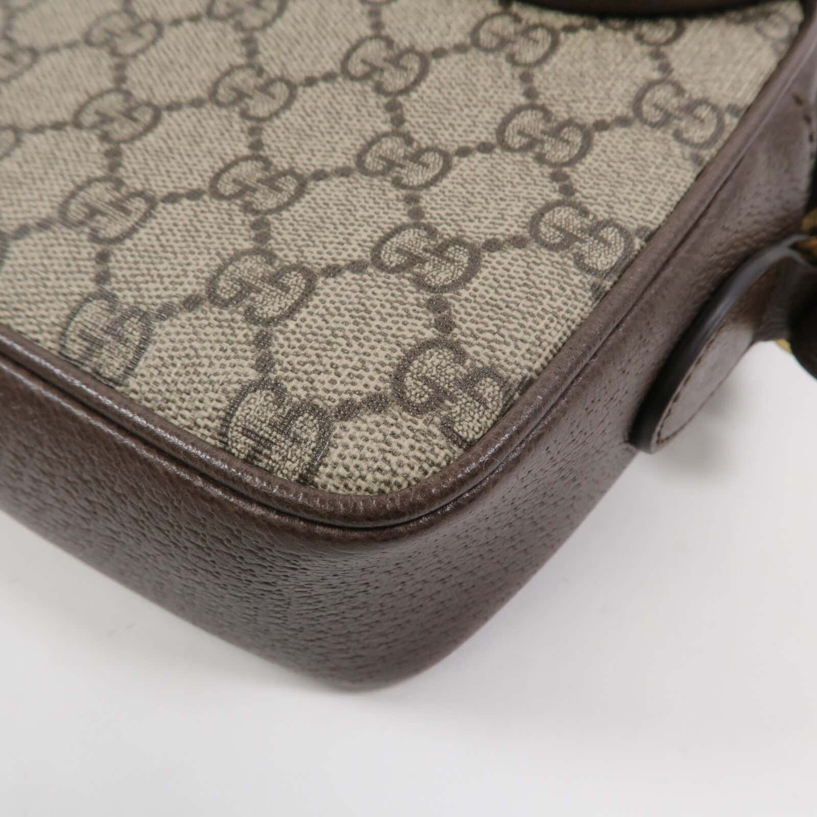 GUCCI 塗層帆布Ophidia GG Small肩背袋