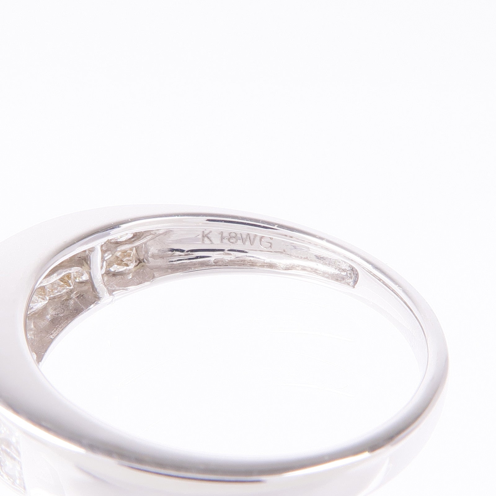 JEWELRY 18K白金Diamond Ring鑽石戒指US#7.25