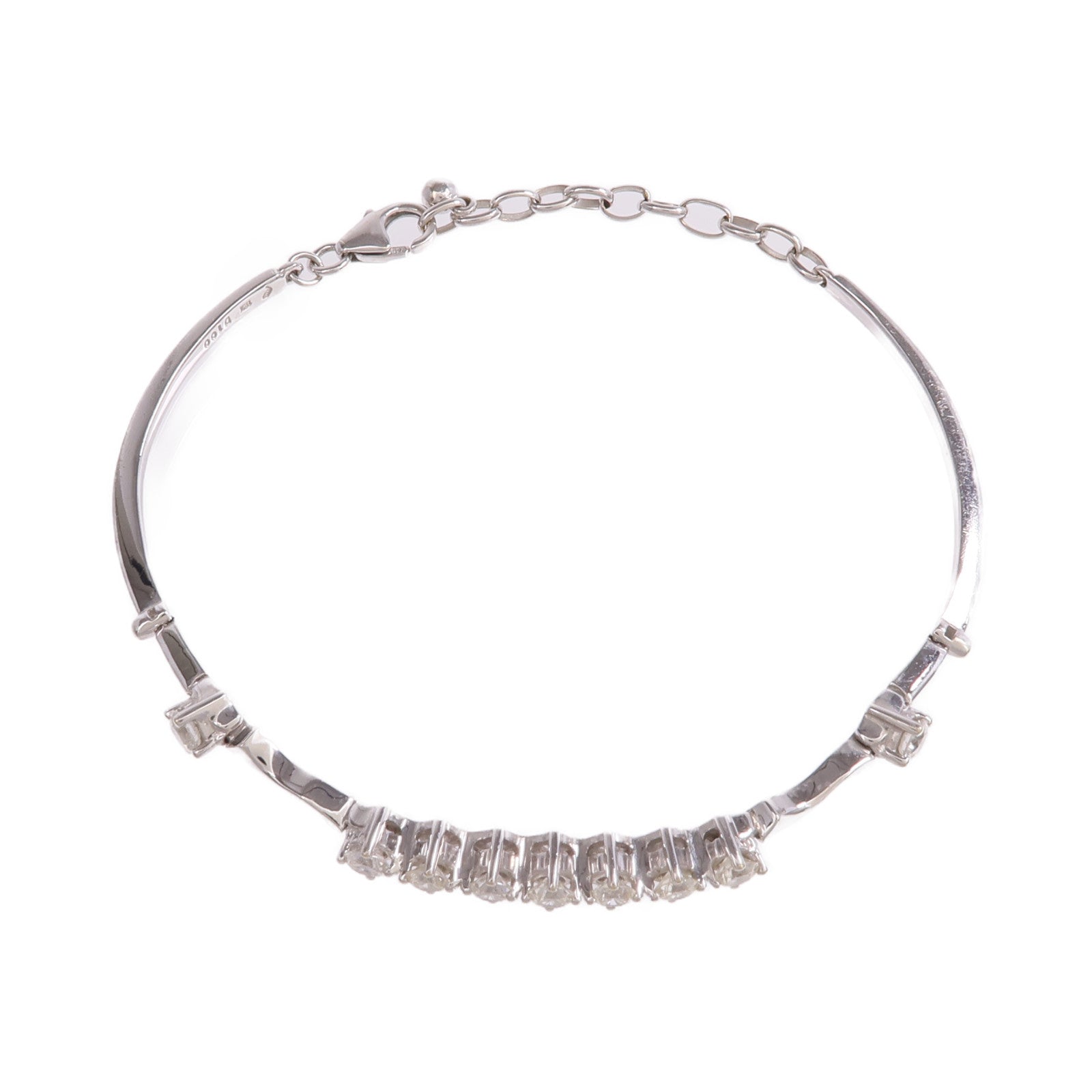 JEWELRY 【激減優惠】18K白金Diamond Bracelet鑽石手鏈
