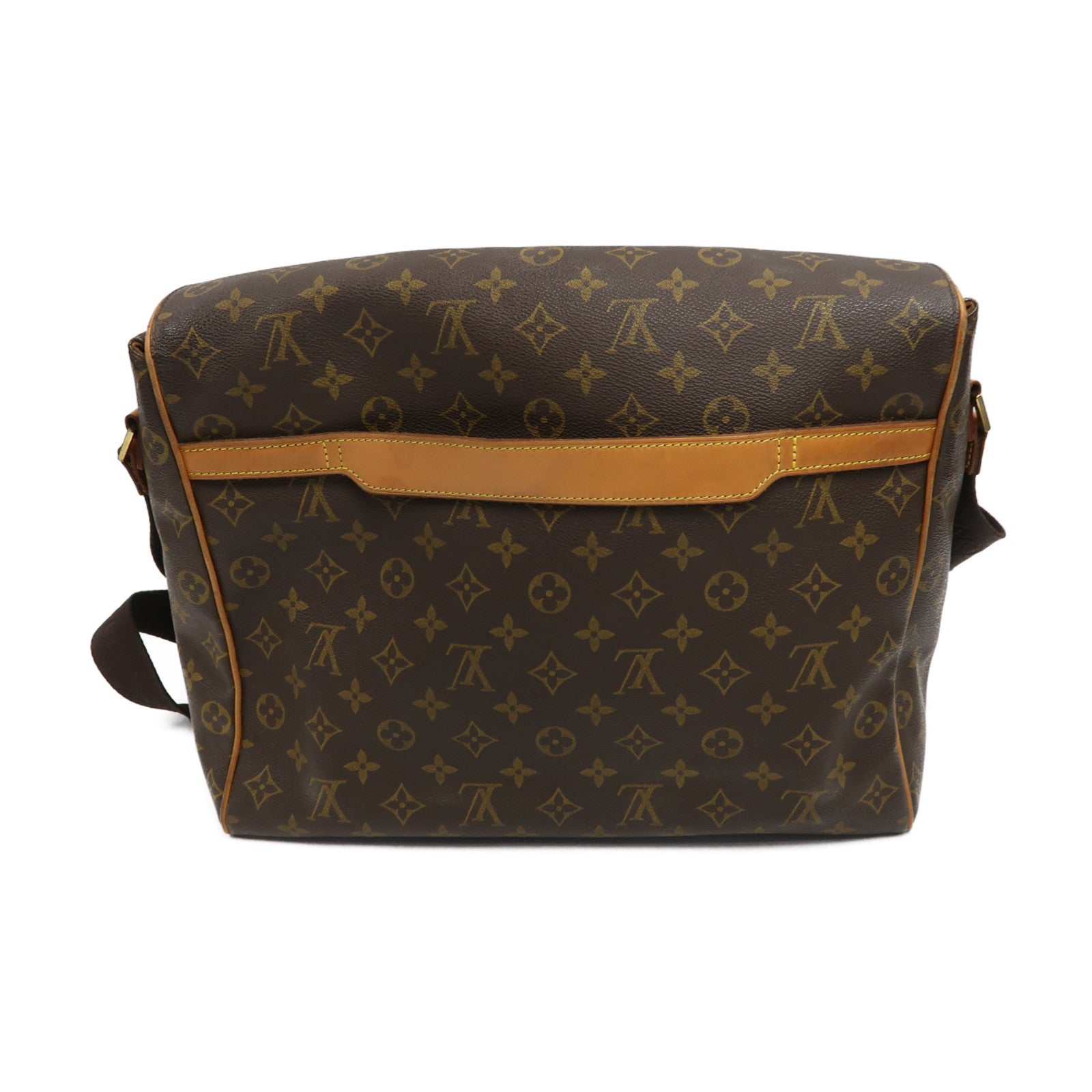 LOUIS VUITTON Monogram Abbesses金扣肩背袋啡色