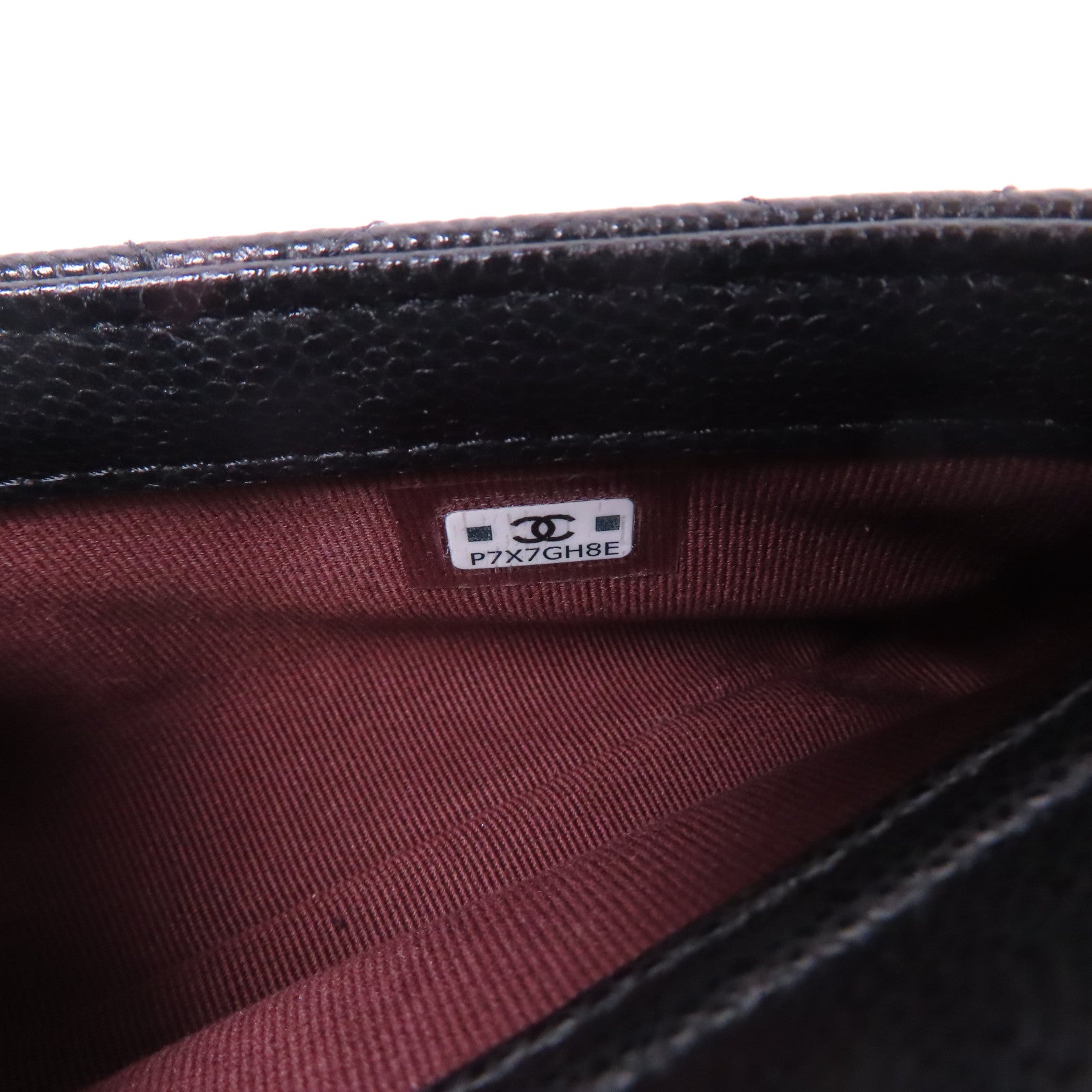 CHANEL 牛皮皮革Chain Shoulder金扣鏈帶肩背袋