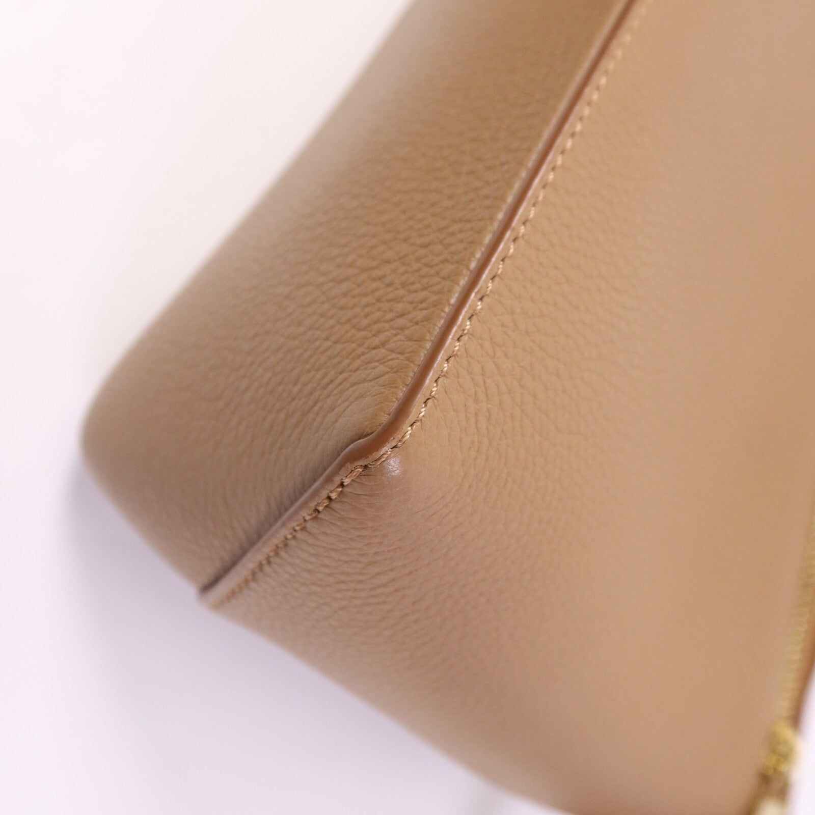 LOEWE 牛皮皮革Small Puzzle Edge金扣手挽肩背兩用袋