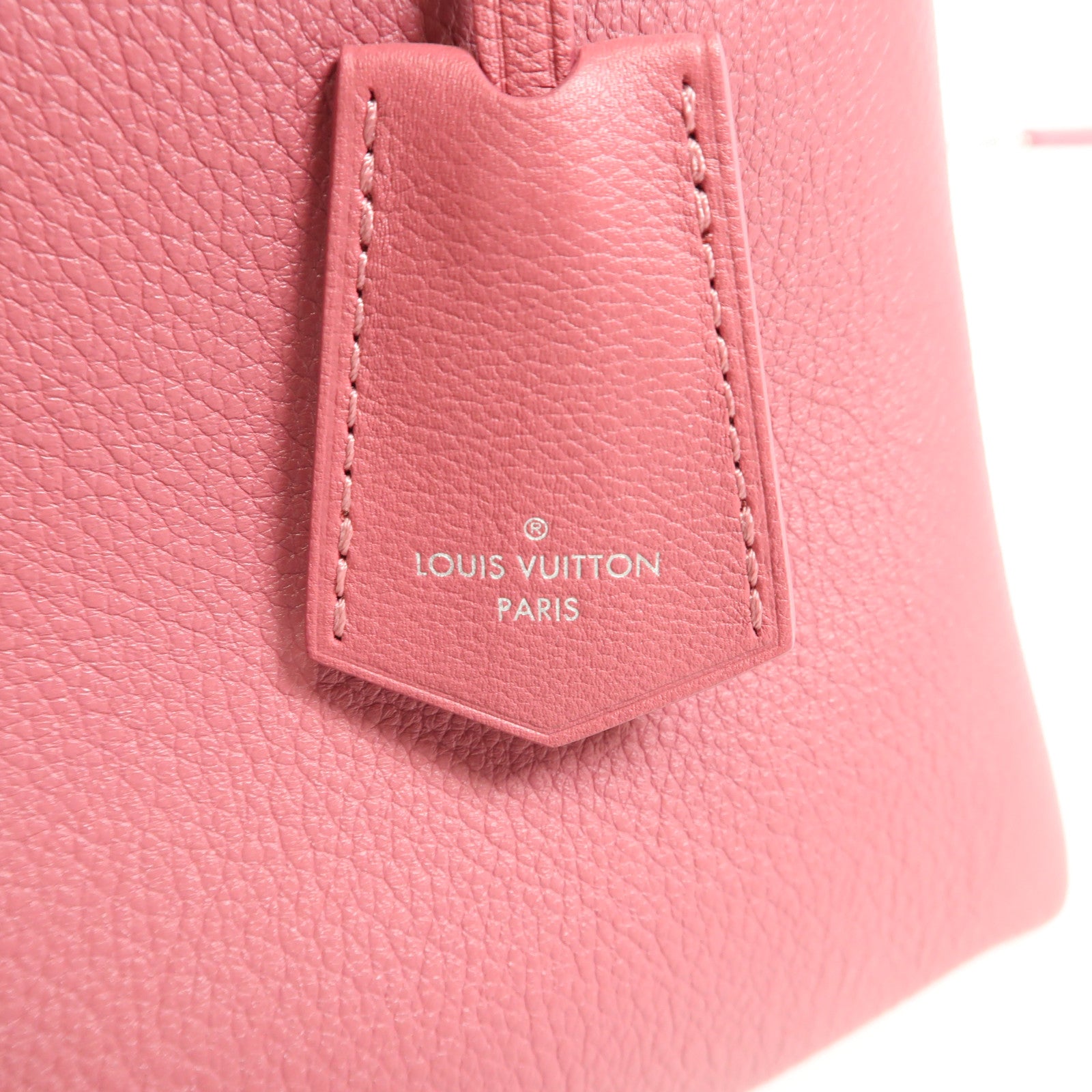 LOUIS VUITTON Vernis My LockMe銀扣手挽肩背兩用袋