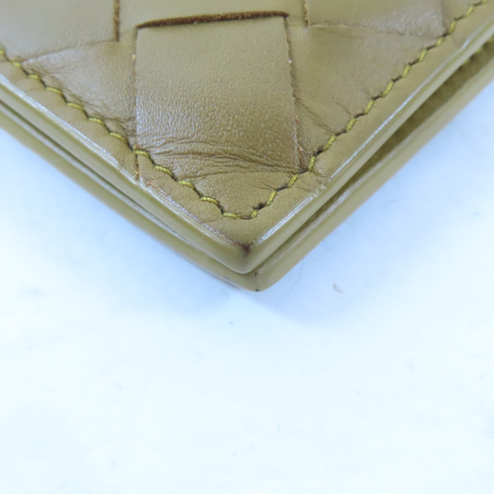 BOTTEGA VENETA 牛皮皮革Long Bifold Wallet長錢包啡色
