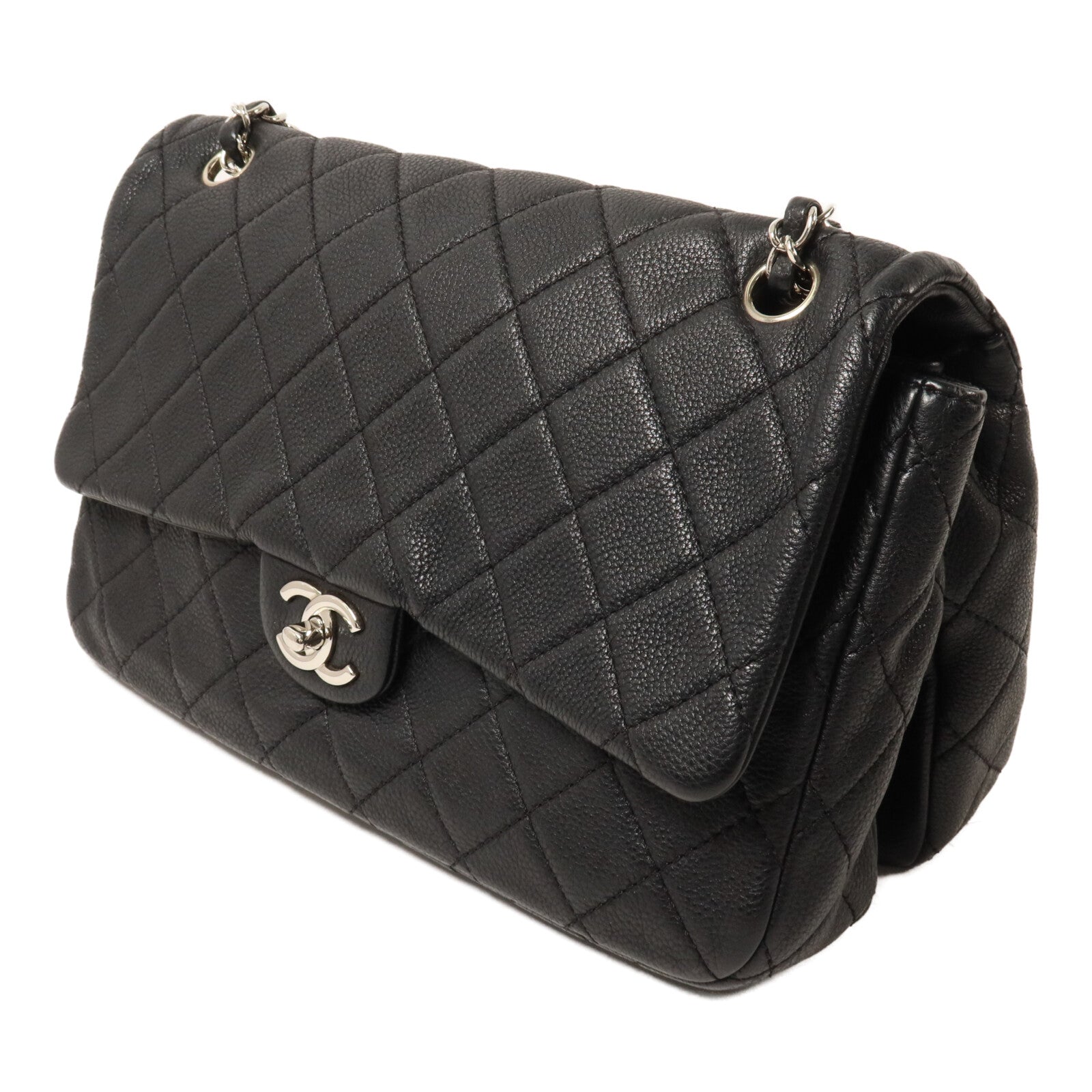 CHANEL 牛皮皮革Chain Shoulder鏈帶肩背袋
