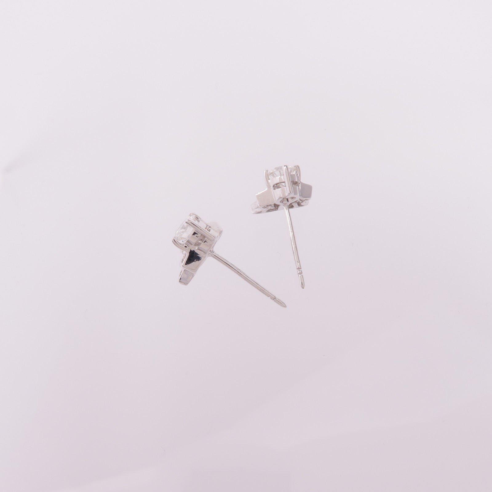JEWELRY 18K白金Diamond Earrings鑽石耳環