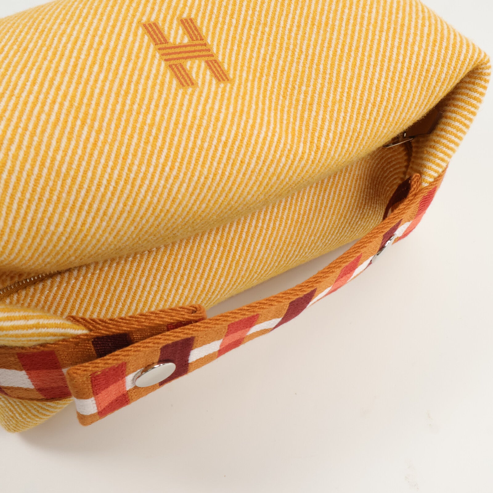 HERMES 帆布Bride a Brac PM手挽袋