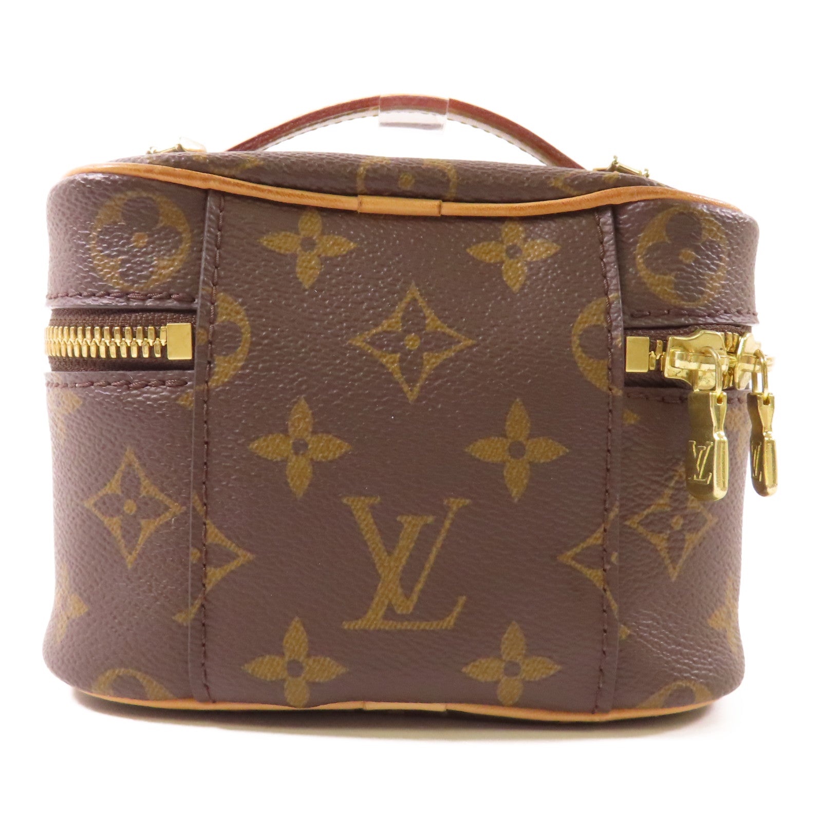 LOUIS VUITTON Monogram Nice Nano金扣化妝袋