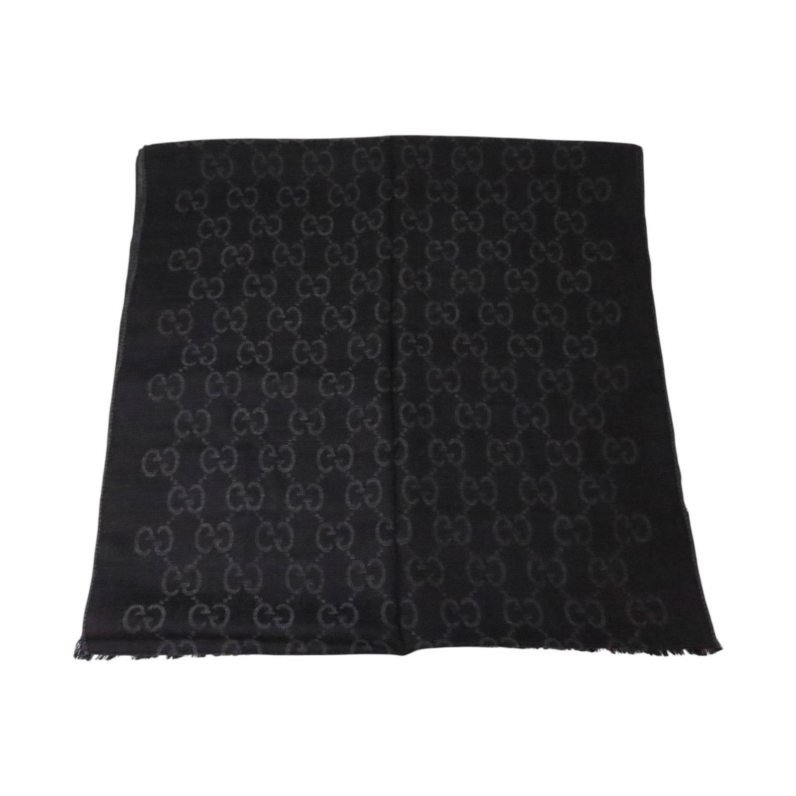 GUCCI 羊毛/絲質Scarf 45X180cm絲巾