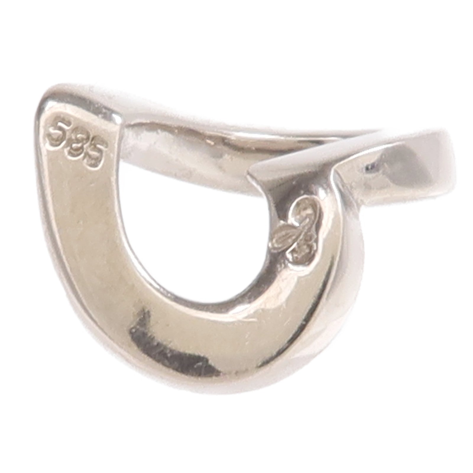 JEWELRY 14K白金Diamond Pendant Top鑽石吊墜