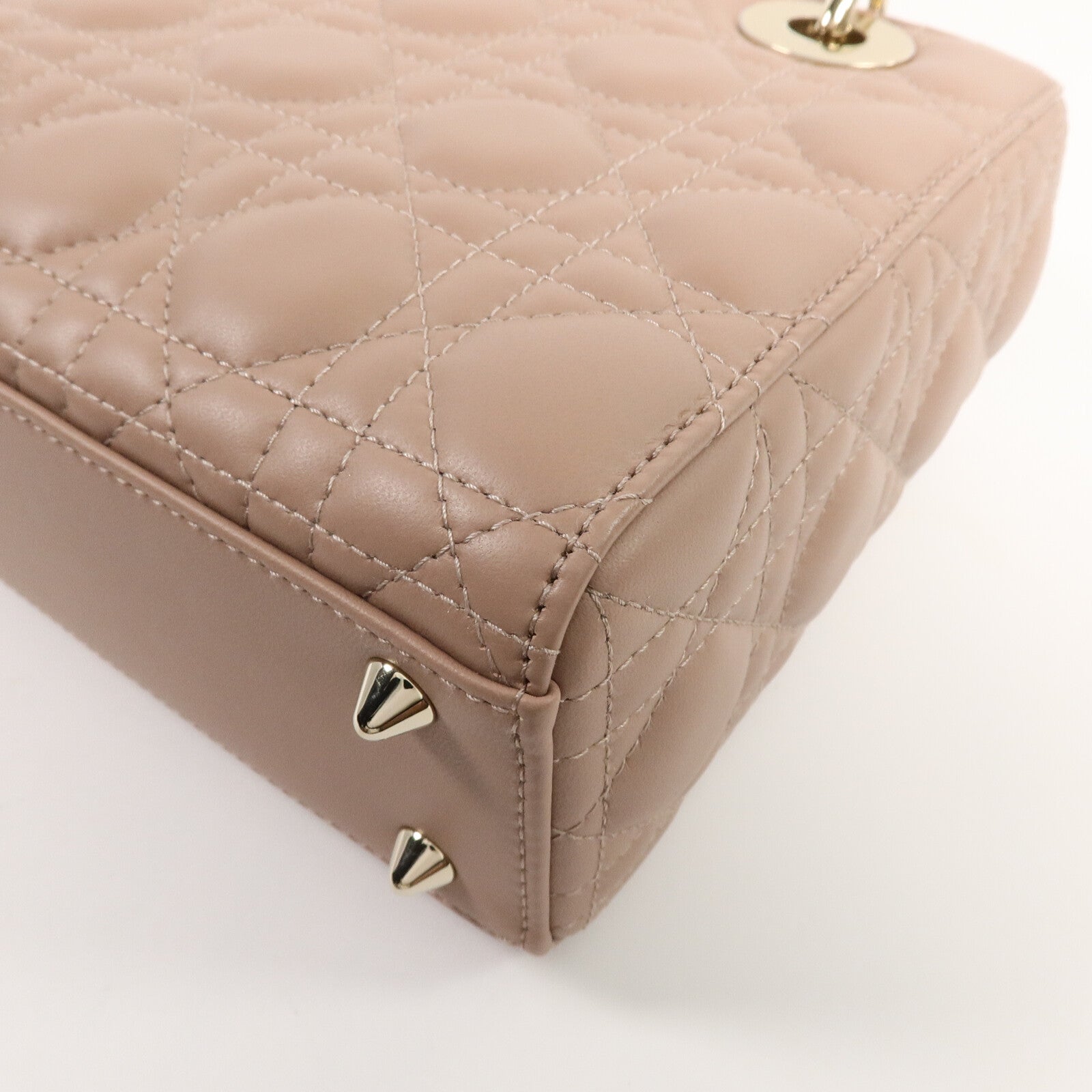 Dior 羊皮皮革Small Lady Dior My ABC Dior手挽肩背兩用袋