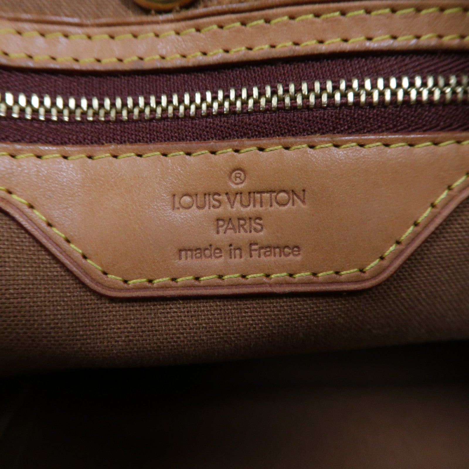 LOUIS VUITTON Monogram Batignolles Horizontal金扣肩背袋啡色