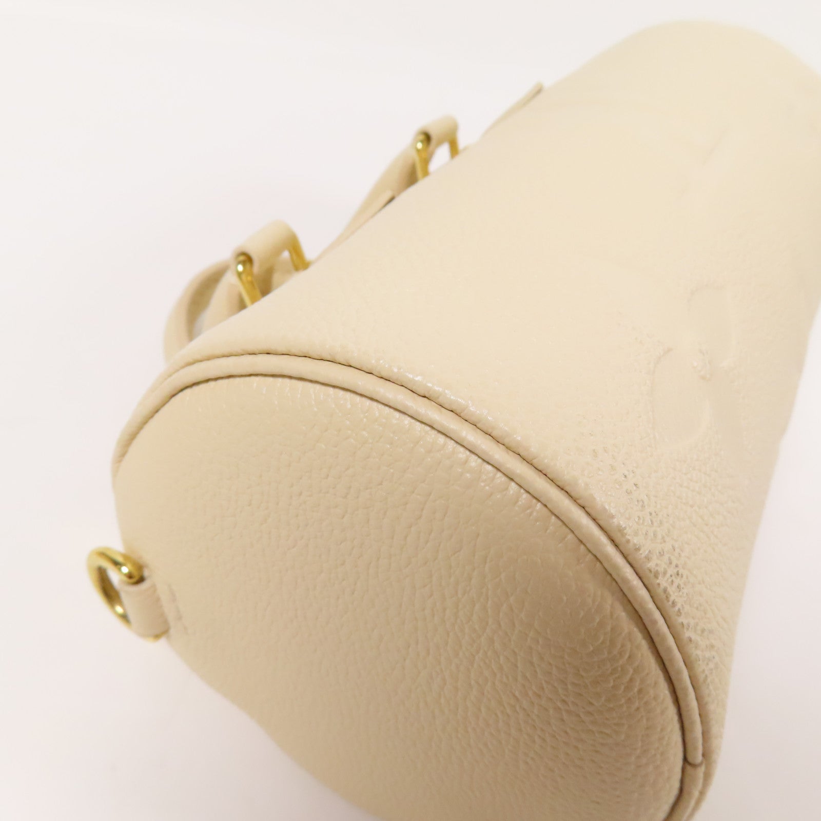 LOUIS VUITTON Monogram Empreinte Papillon BB金扣手挽肩背兩用袋
