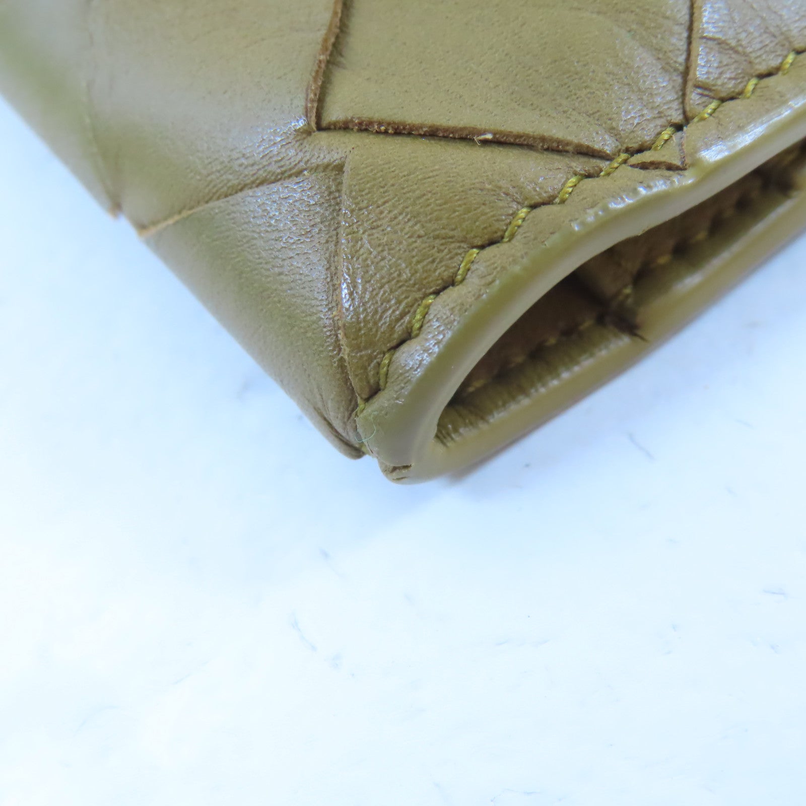 BOTTEGA VENETA 牛皮皮革Long Bifold Wallet長錢包啡色