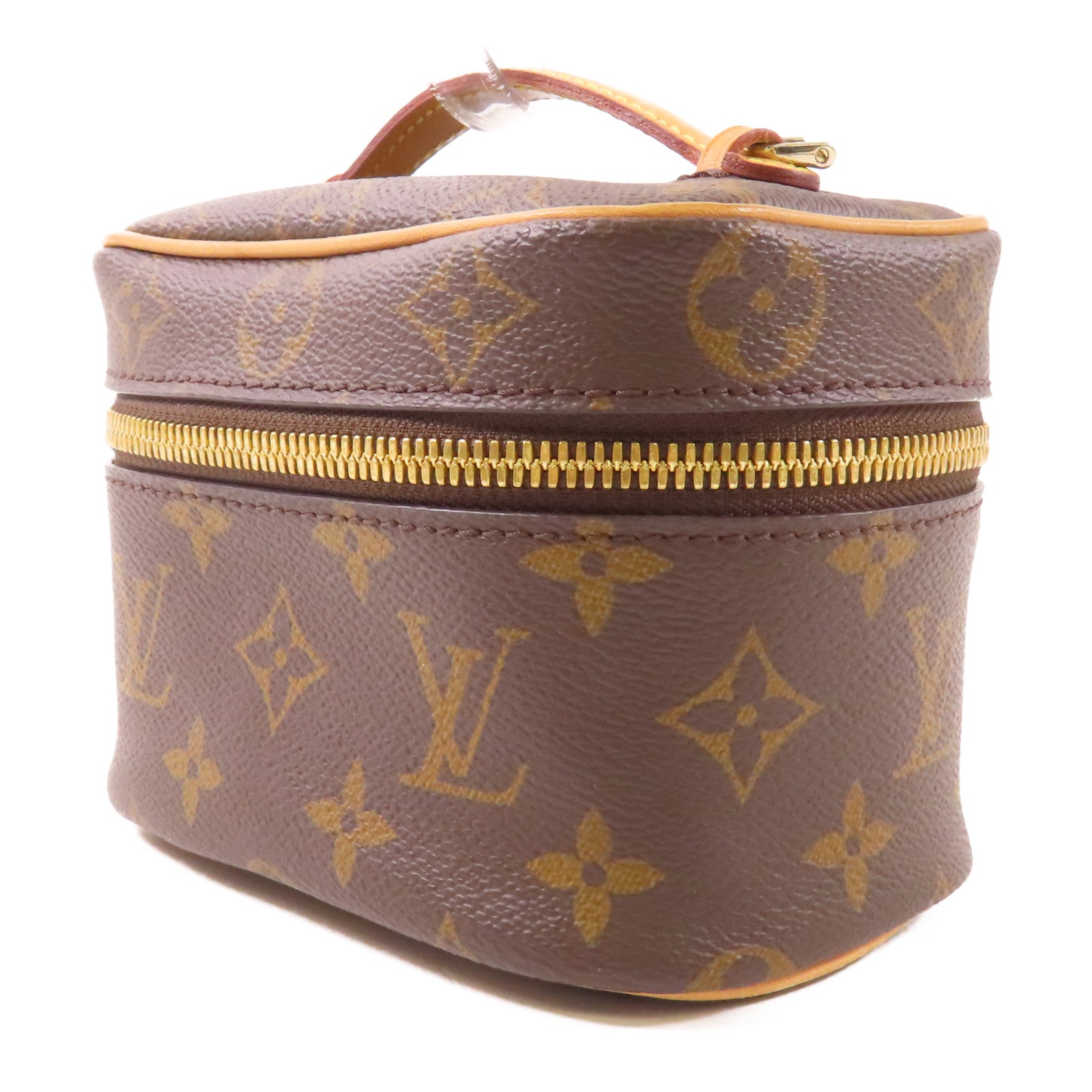 LOUIS VUITTON Monogram Nice Nano金扣化妝袋