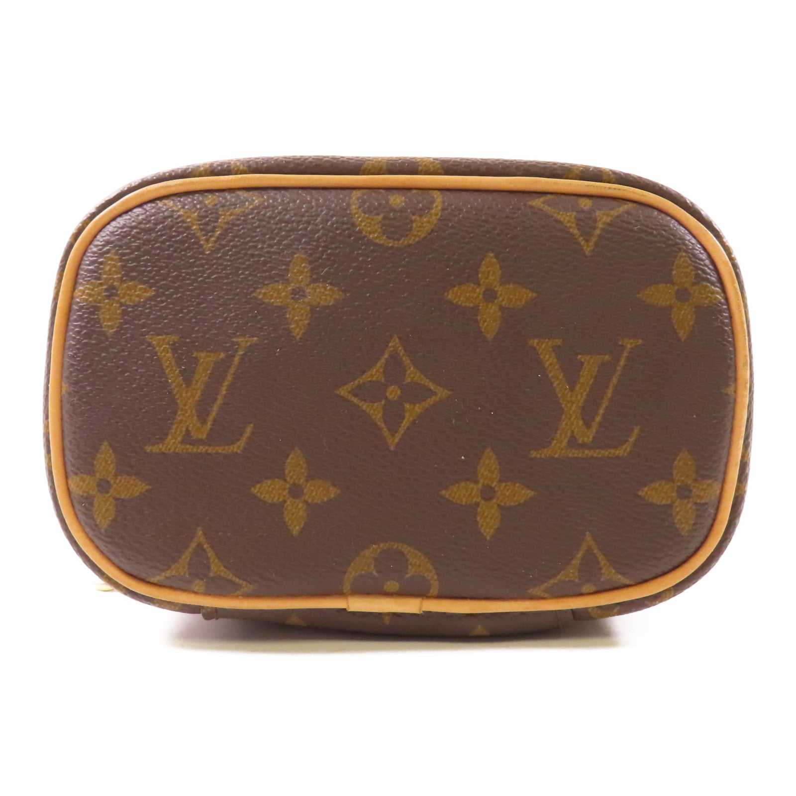 LOUIS VUITTON Monogram Nice Nano金扣化妝袋