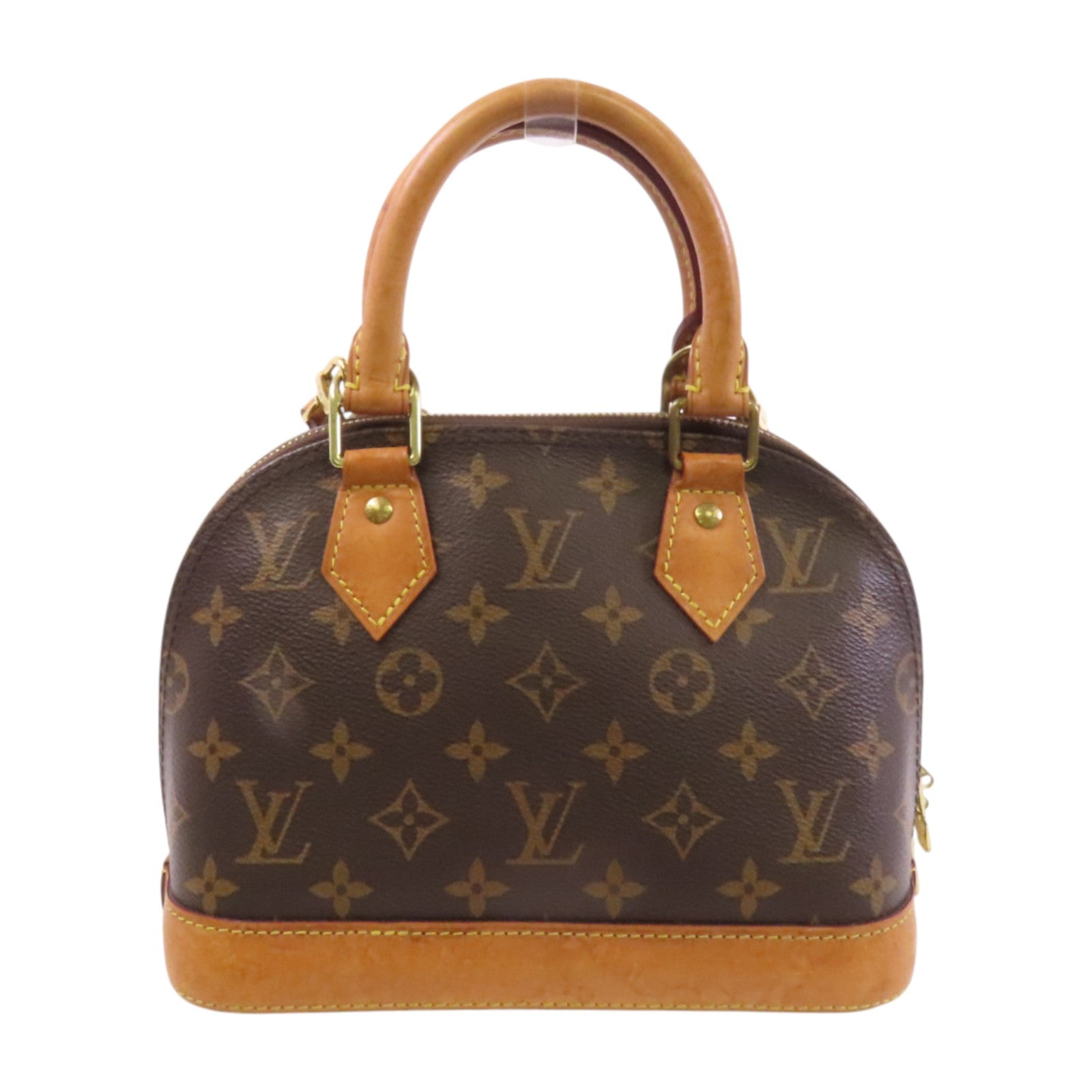 LOUIS VUITTON Monogram Alma BB金扣手挽肩背兩用袋