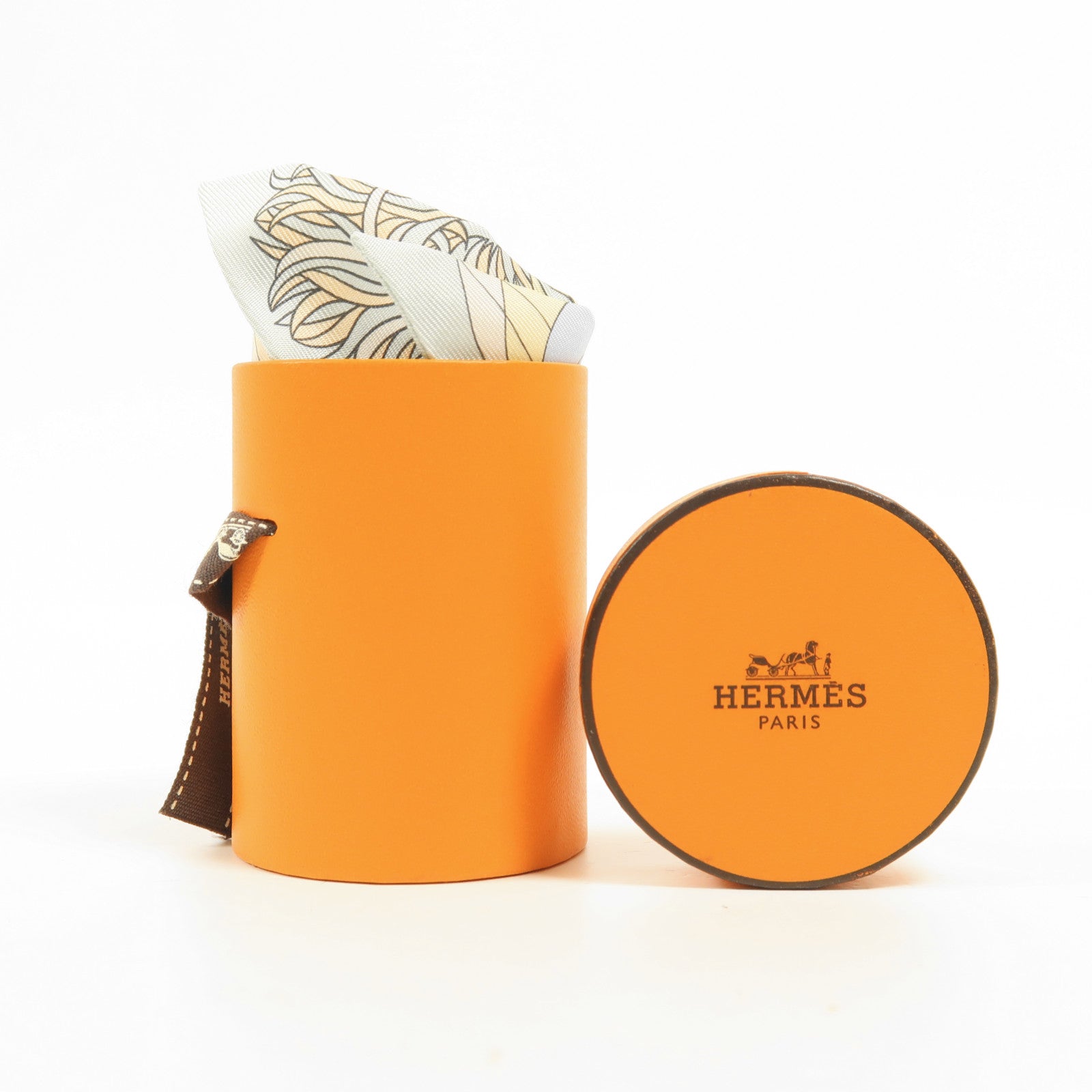 HERMES 絲質Twilly絲巾