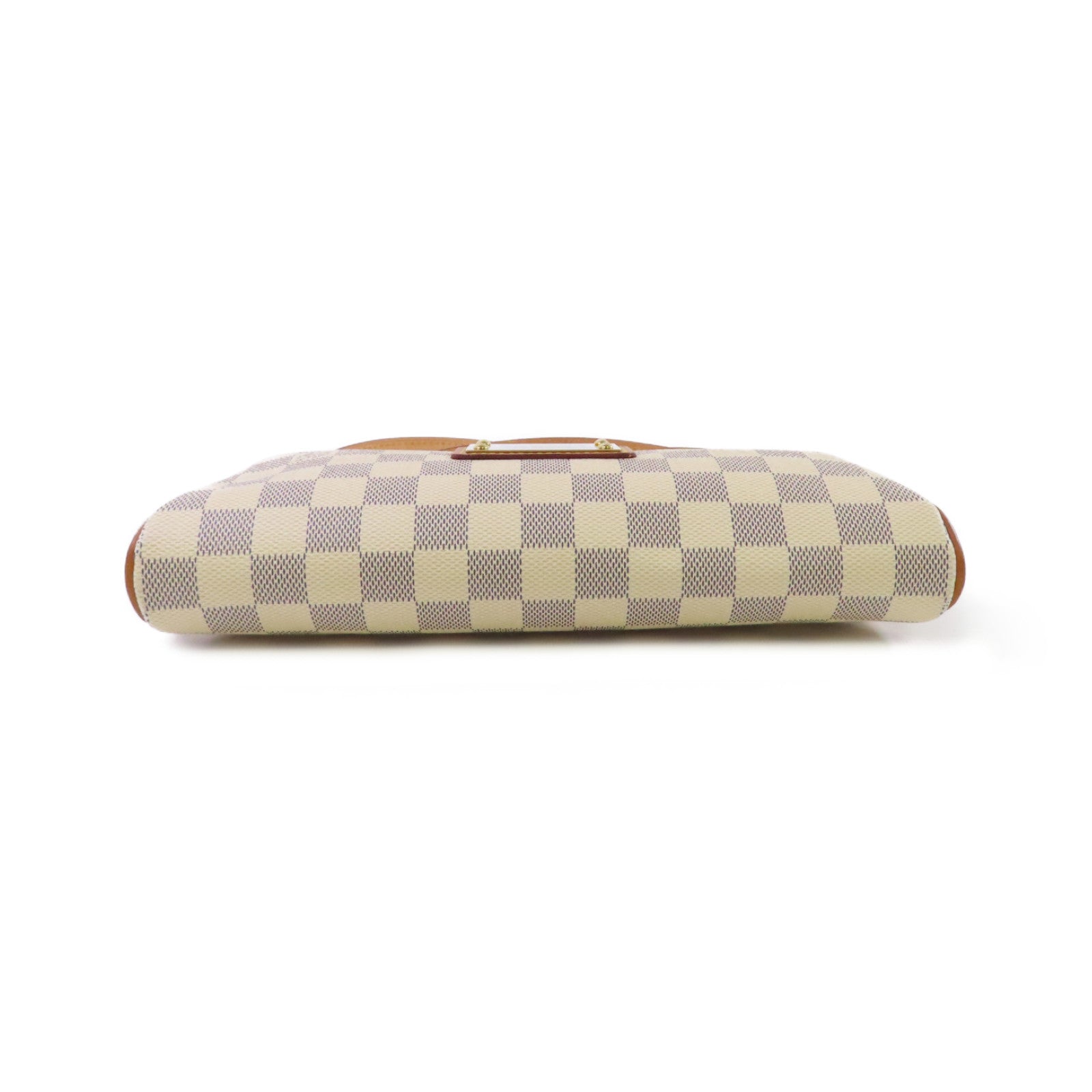LOUIS VUITTON Damier Azur Eva 2Way Shoulder Bag金扣手挽肩背兩用袋米白色