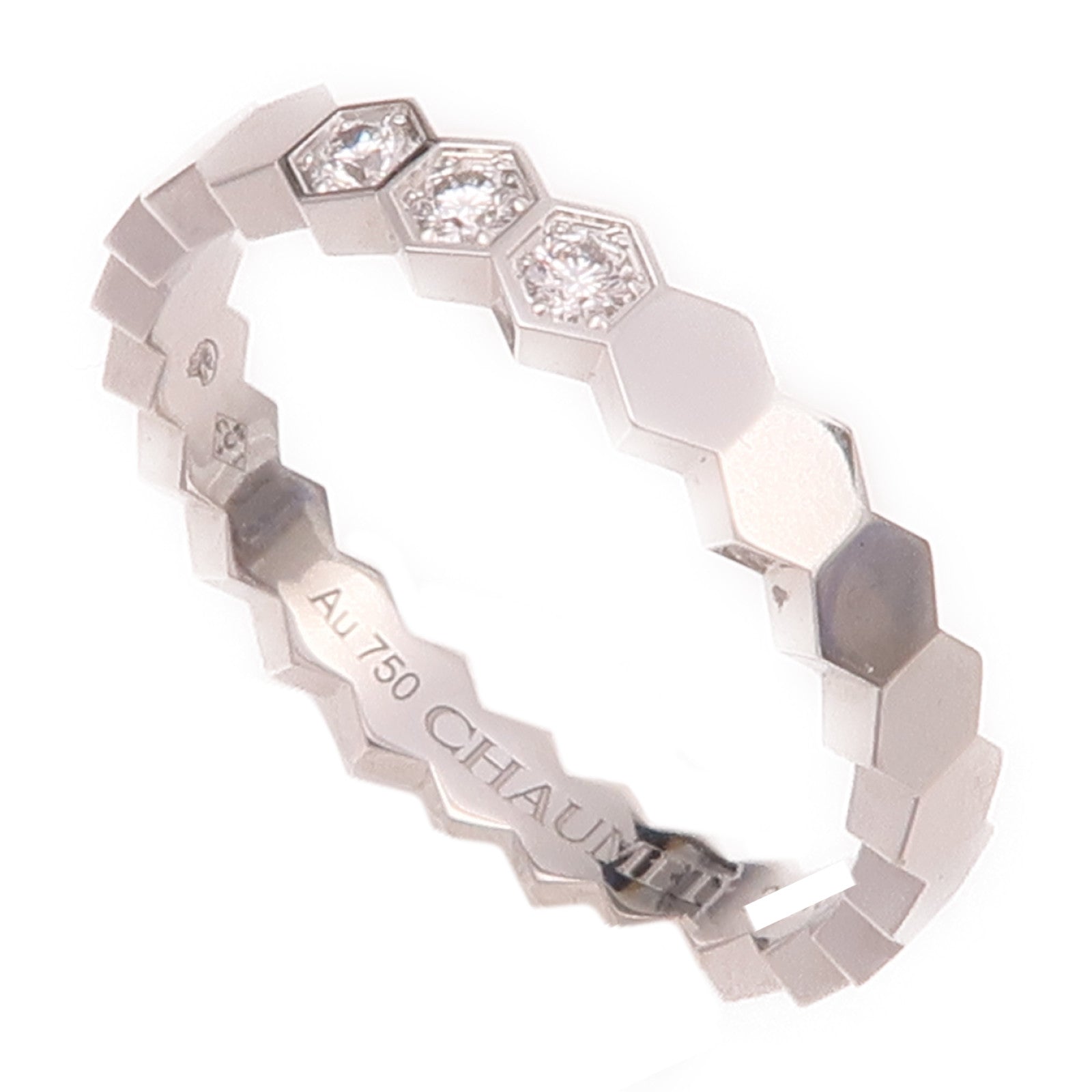 Chaumet 【激減優惠】18K白金Bee My Love Ring鑽石戒指Chaumet#59/US#8.75