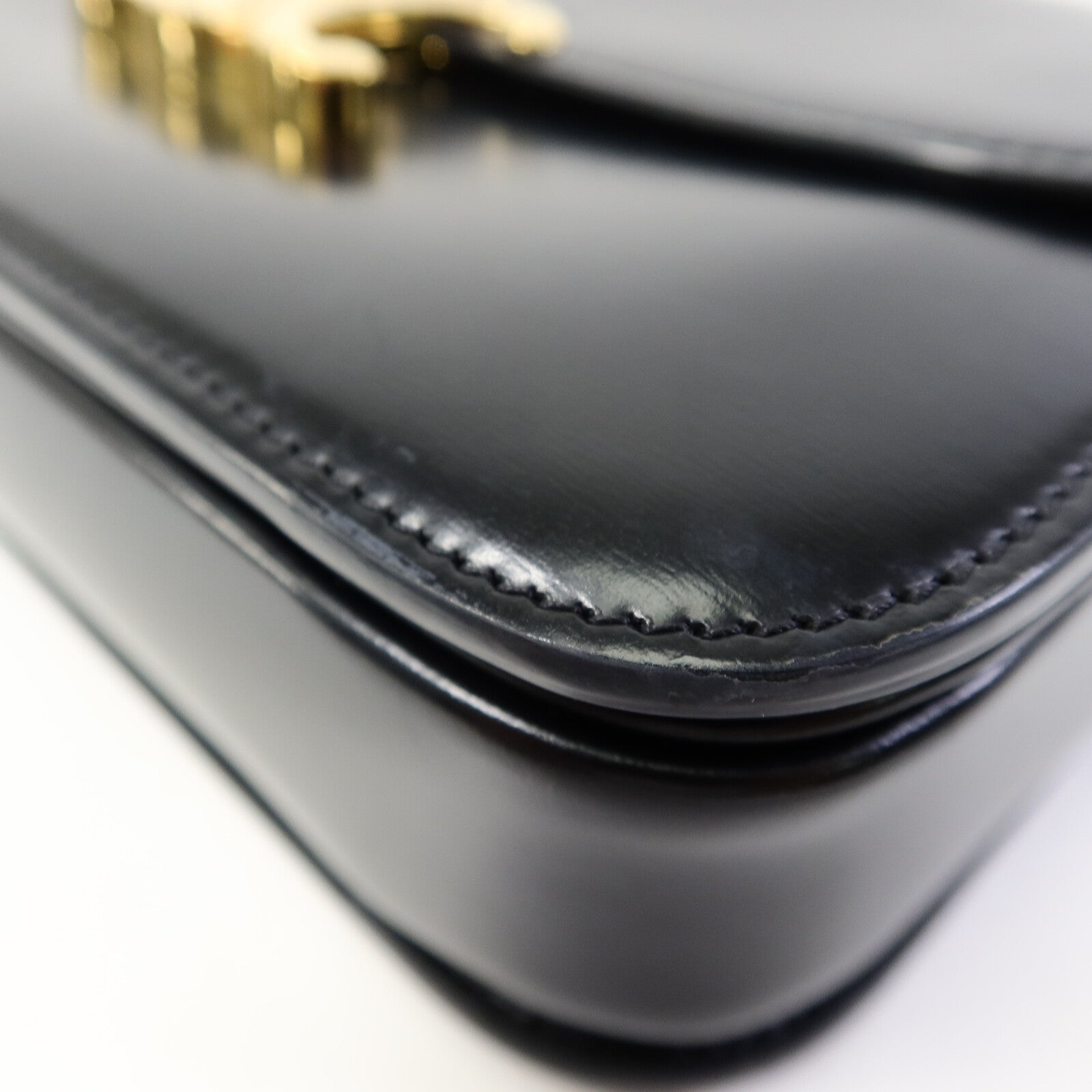 CELINE 牛皮皮革Triomphe Box肩背袋