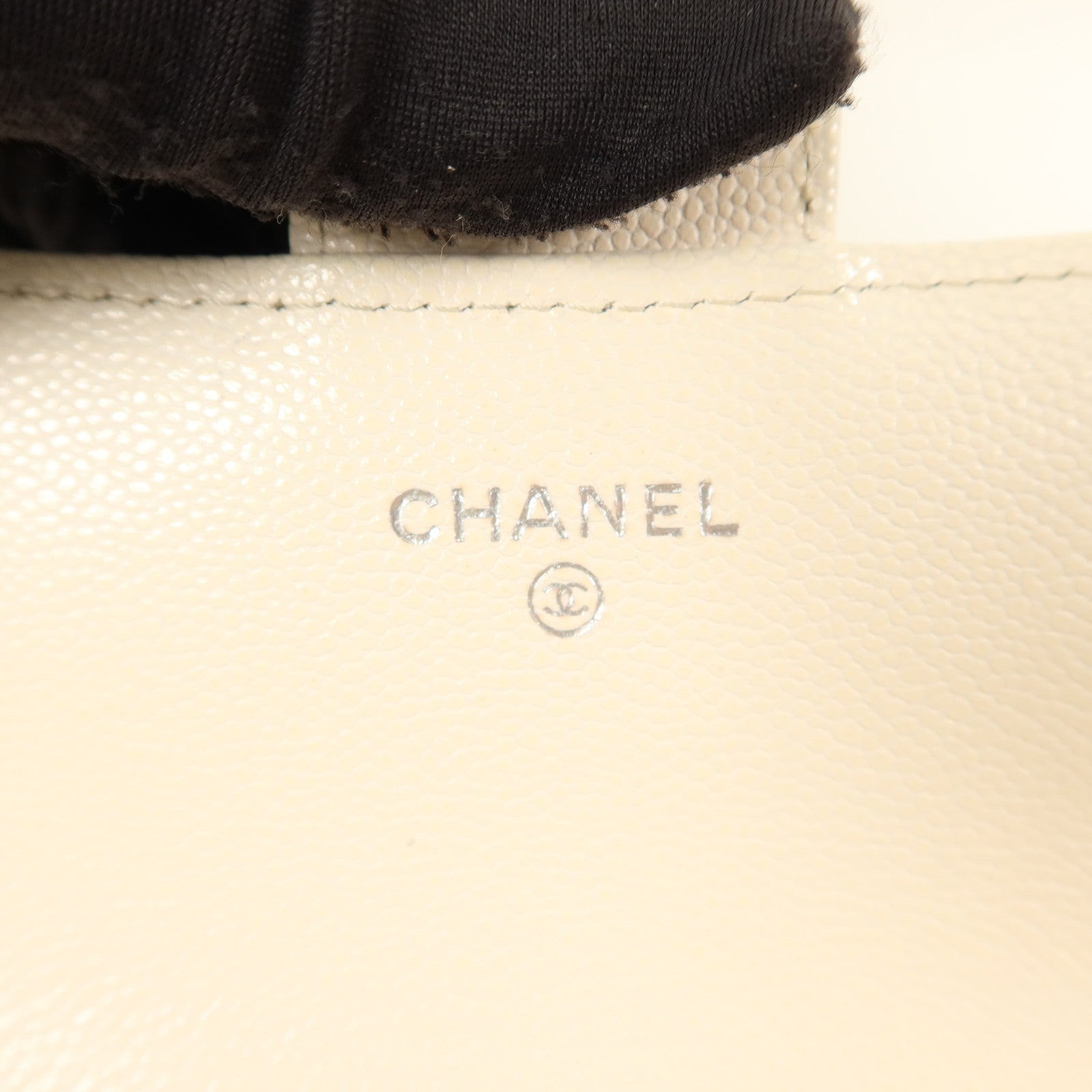 CHANEL 牛皮皮革Classic Long Wallet銀扣長錢包