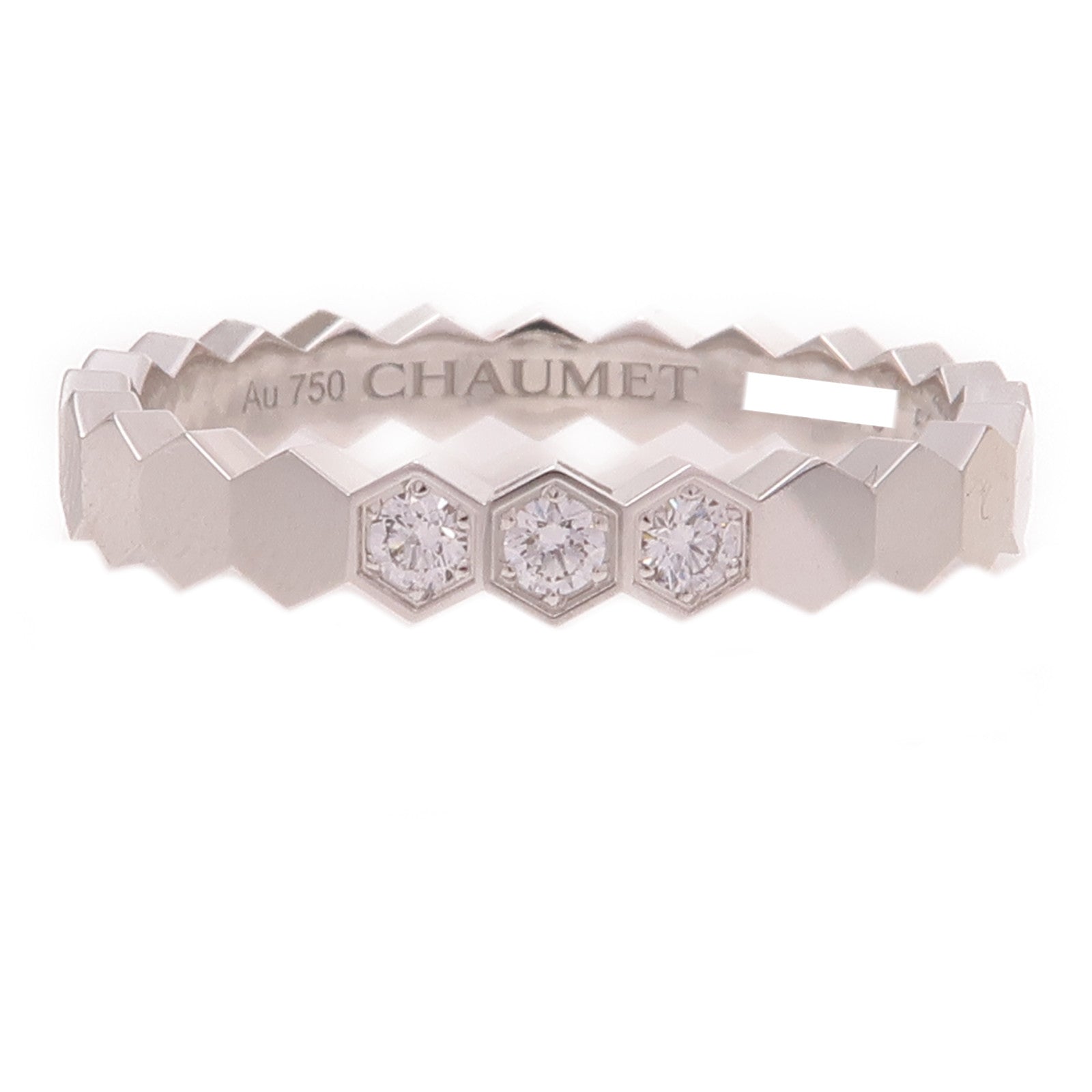 Chaumet 【激減優惠】18K白金Bee My Love Ring鑽石戒指Chaumet#59/US#8.75
