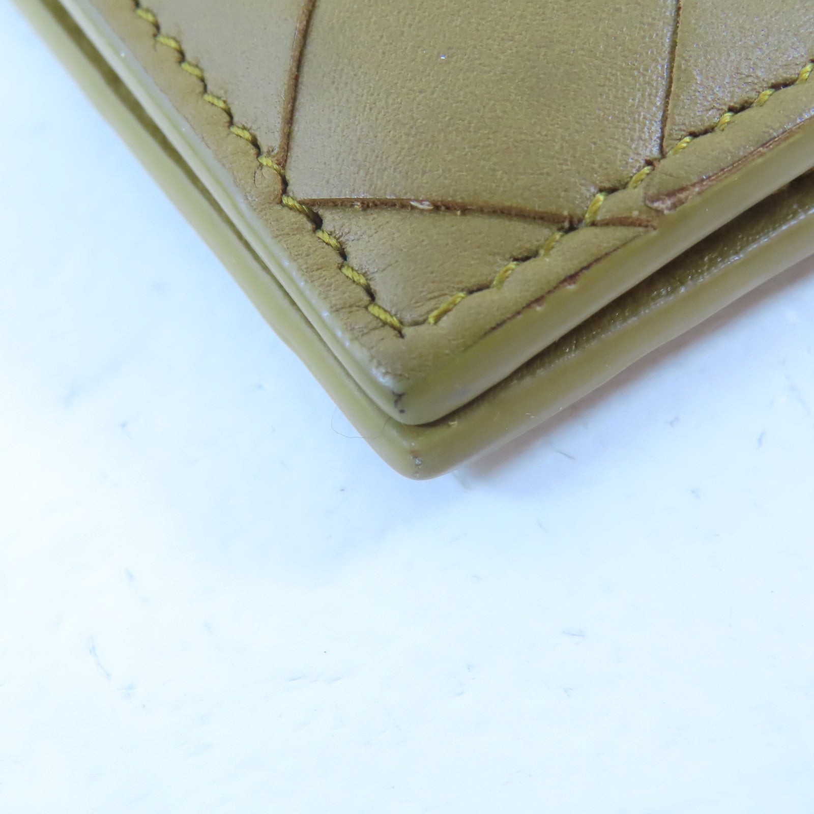 BOTTEGA VENETA 牛皮皮革Long Bifold Wallet長錢包啡色