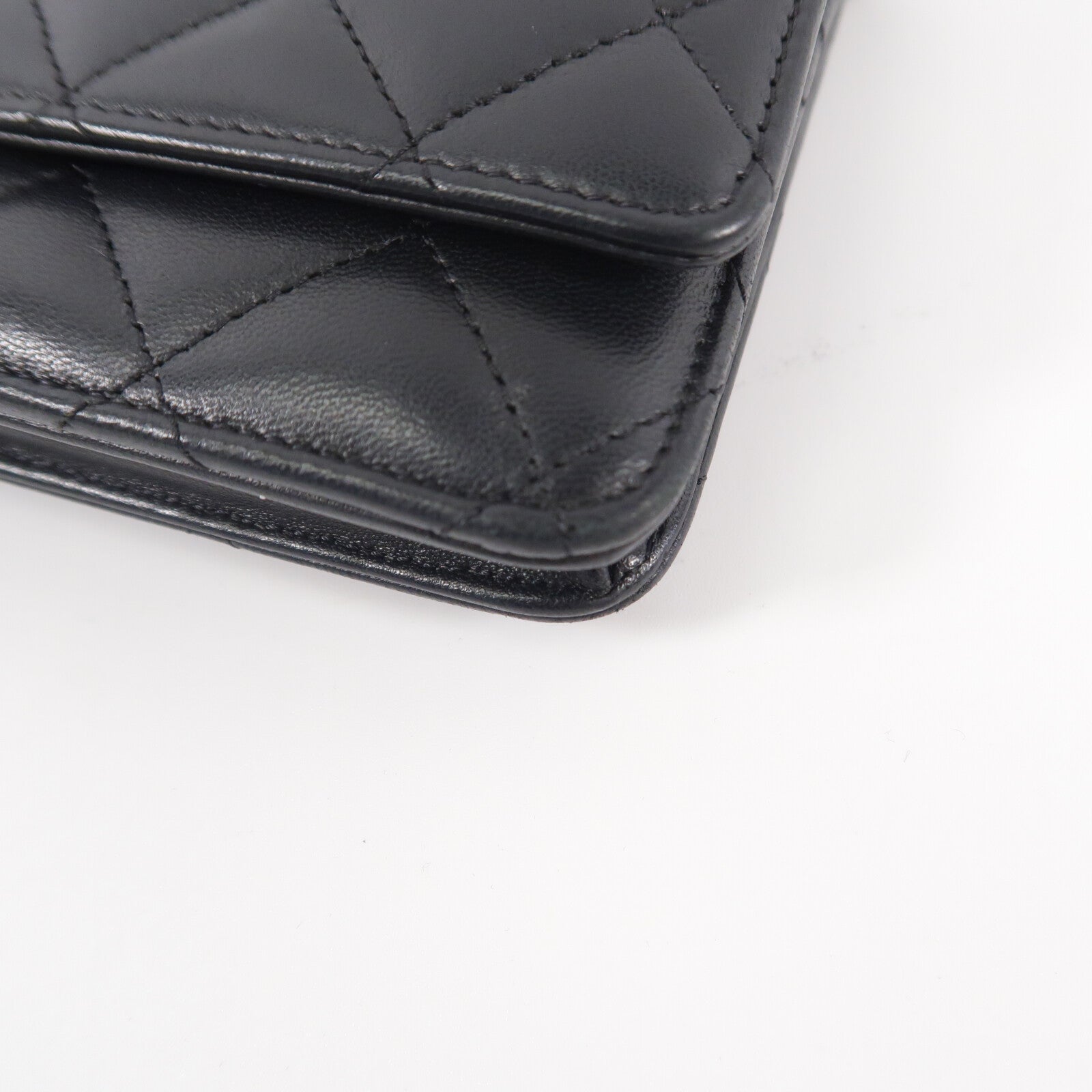 CHANEL 羊皮皮革WOC Wallet On Chain鏈帶肩背袋