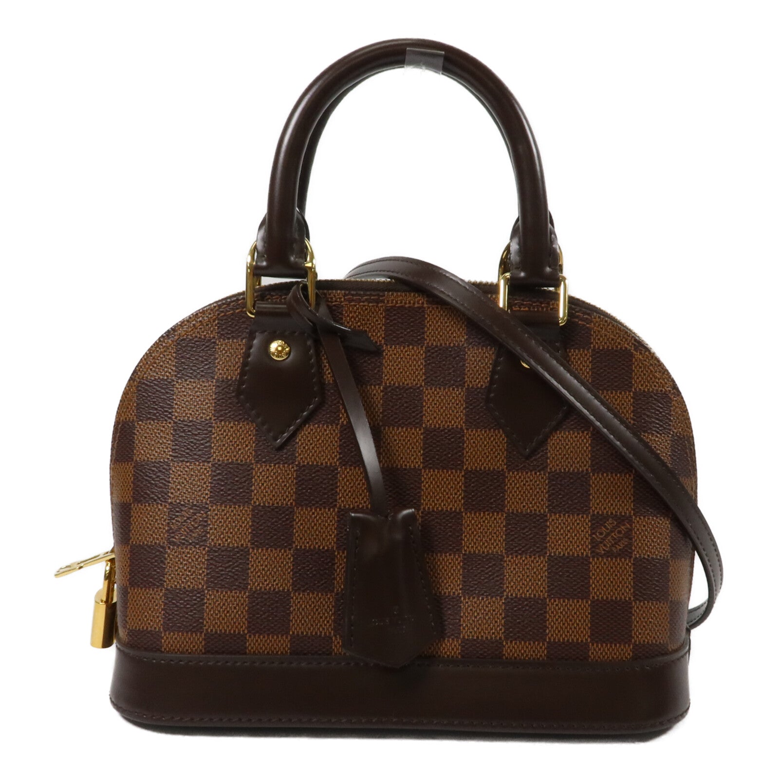 LOUIS VUITTON Damier Alma BB手挽肩背兩用袋