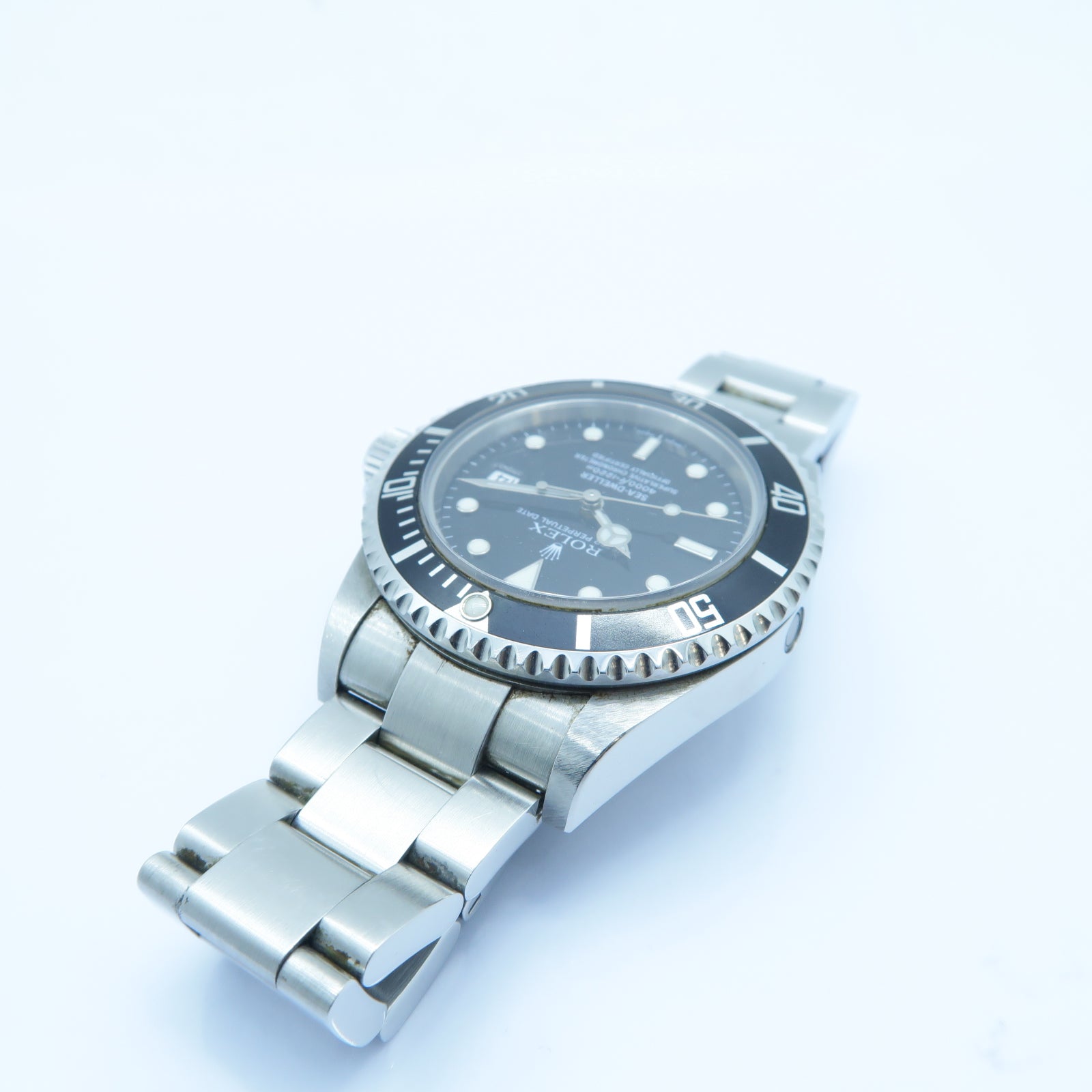 ROLEX Sea-Dweller不鏽鋼手錶自動機芯黑色
