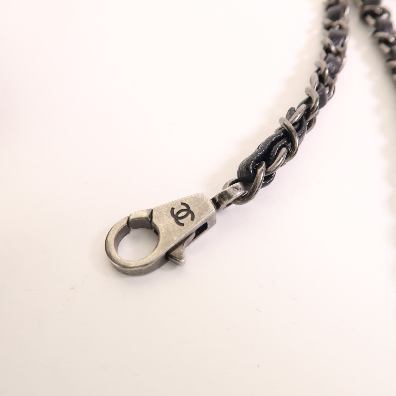 CHANEL 蜥蝪皮革/牛皮皮革Coco Handle手挽肩背兩用袋