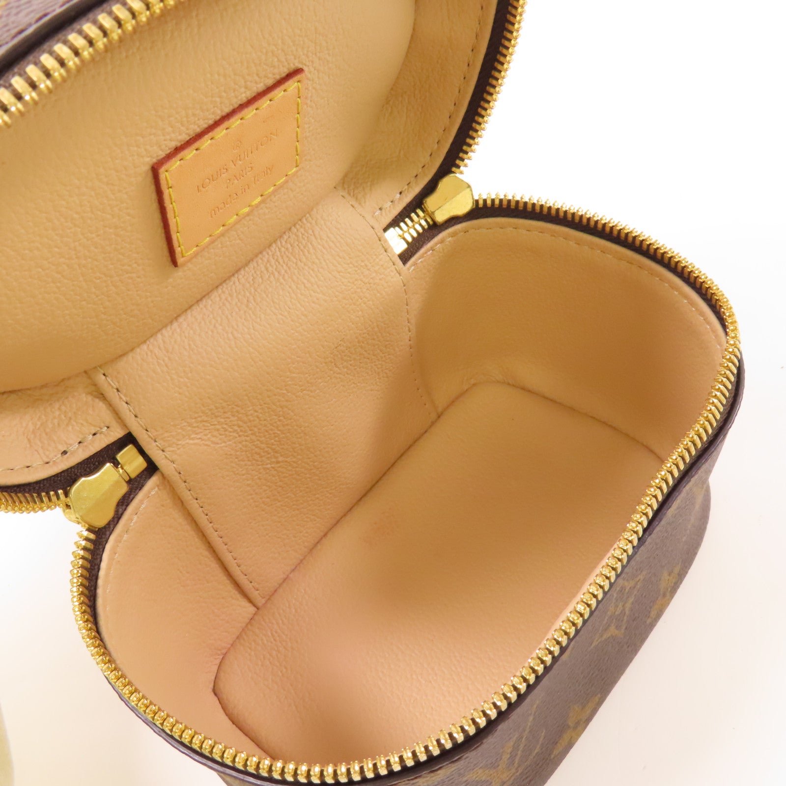 LOUIS VUITTON Monogram Nice Nano金扣化妝袋