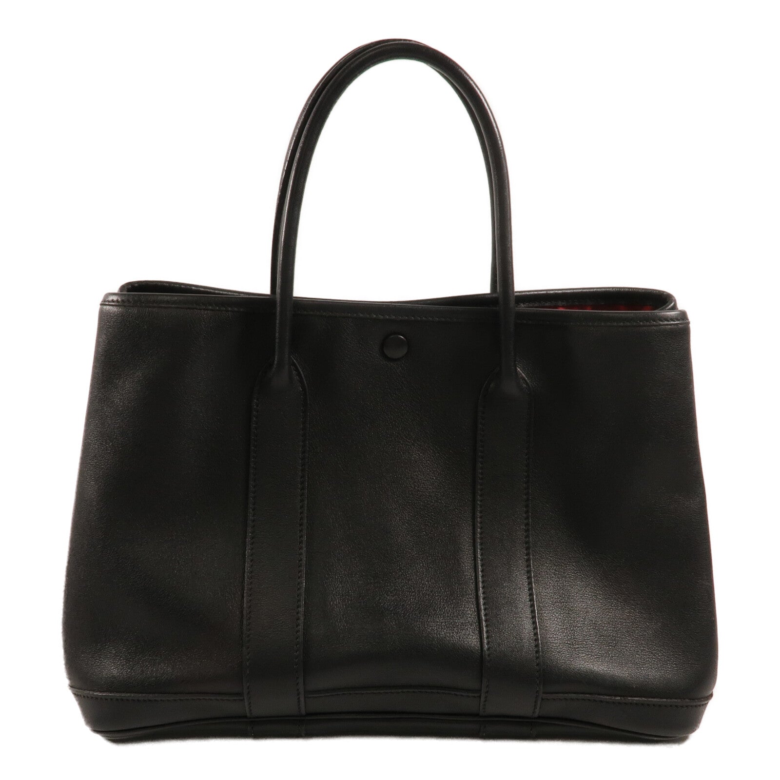 HERMES Swift皮革/絲質Garden Party TPM手挽袋