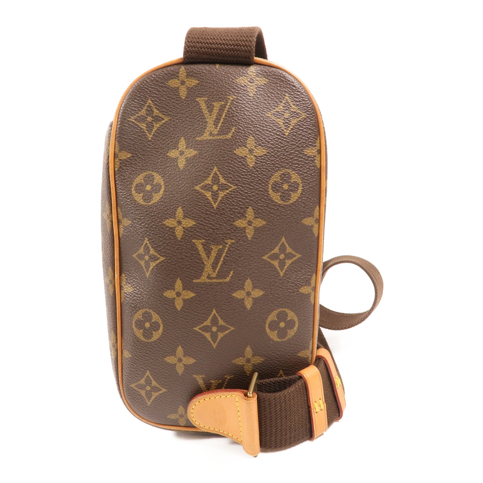 LOUIS VUITTON Monogram Pochette Gange金扣肩背袋