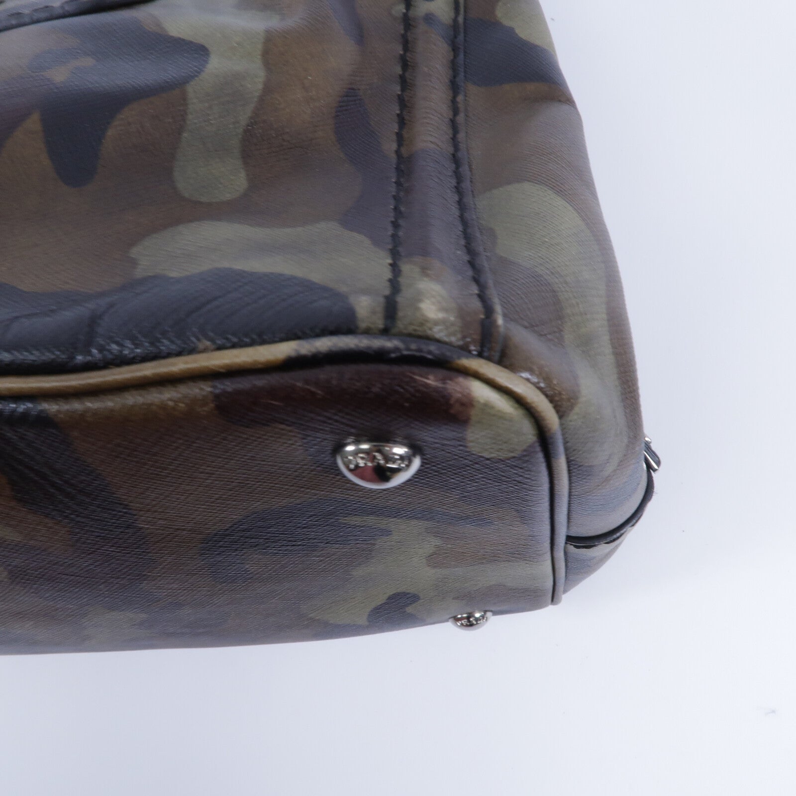 PRADA 牛皮皮革2 Ways Shoulder Bag手挽肩背兩用袋