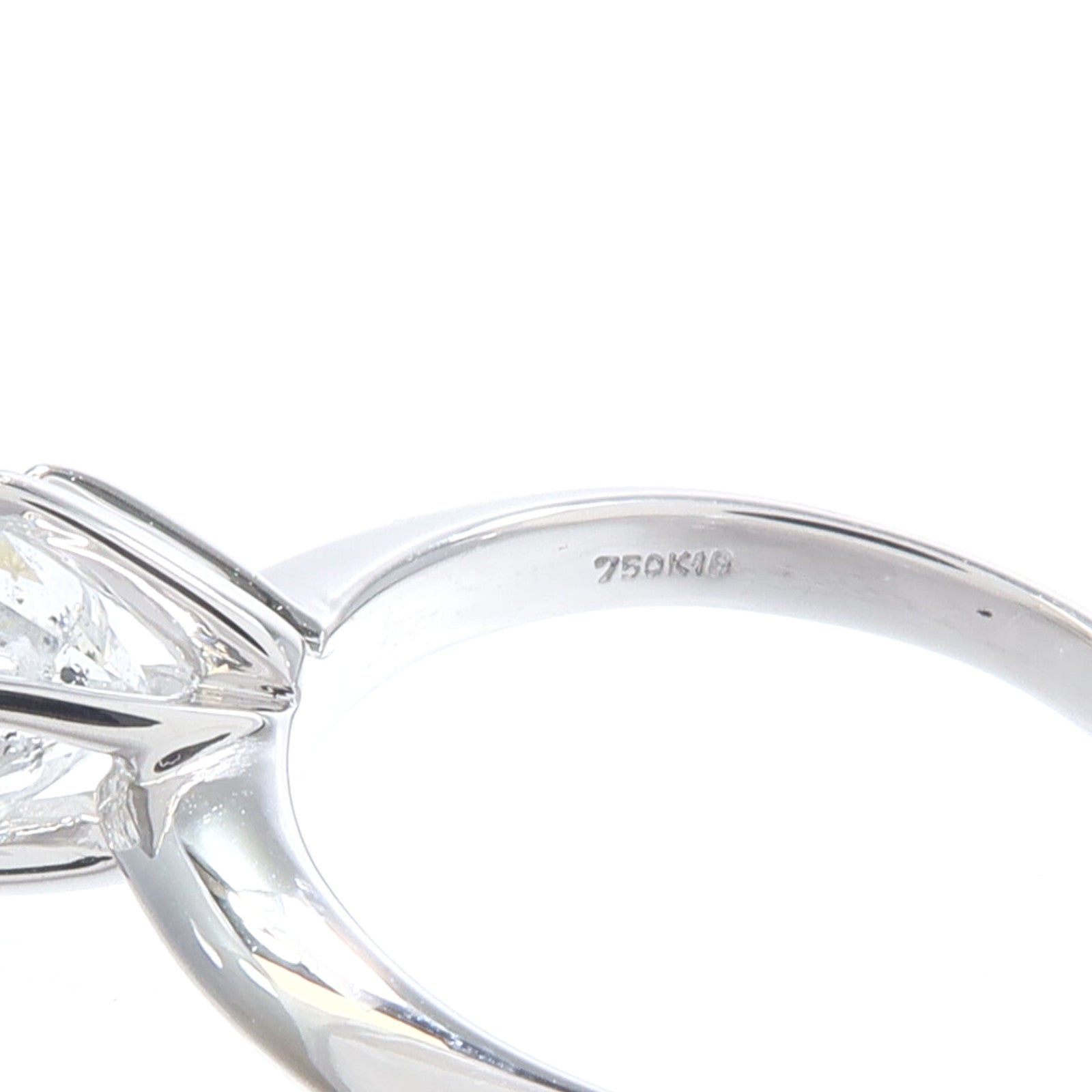 JEWELRY 18K白金Diamond Ring鑽石戒指