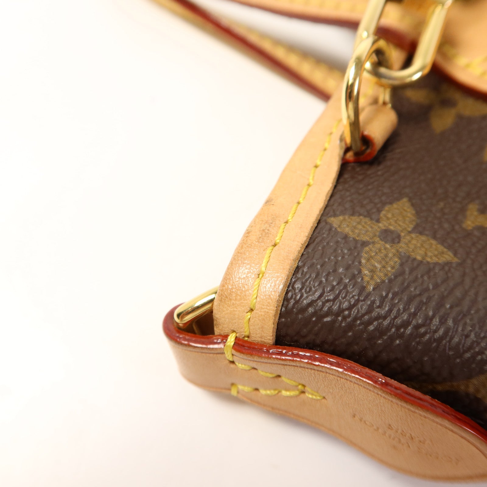 LOUIS VUITTON Monogram Neverfull BB金扣手挽肩背兩用袋