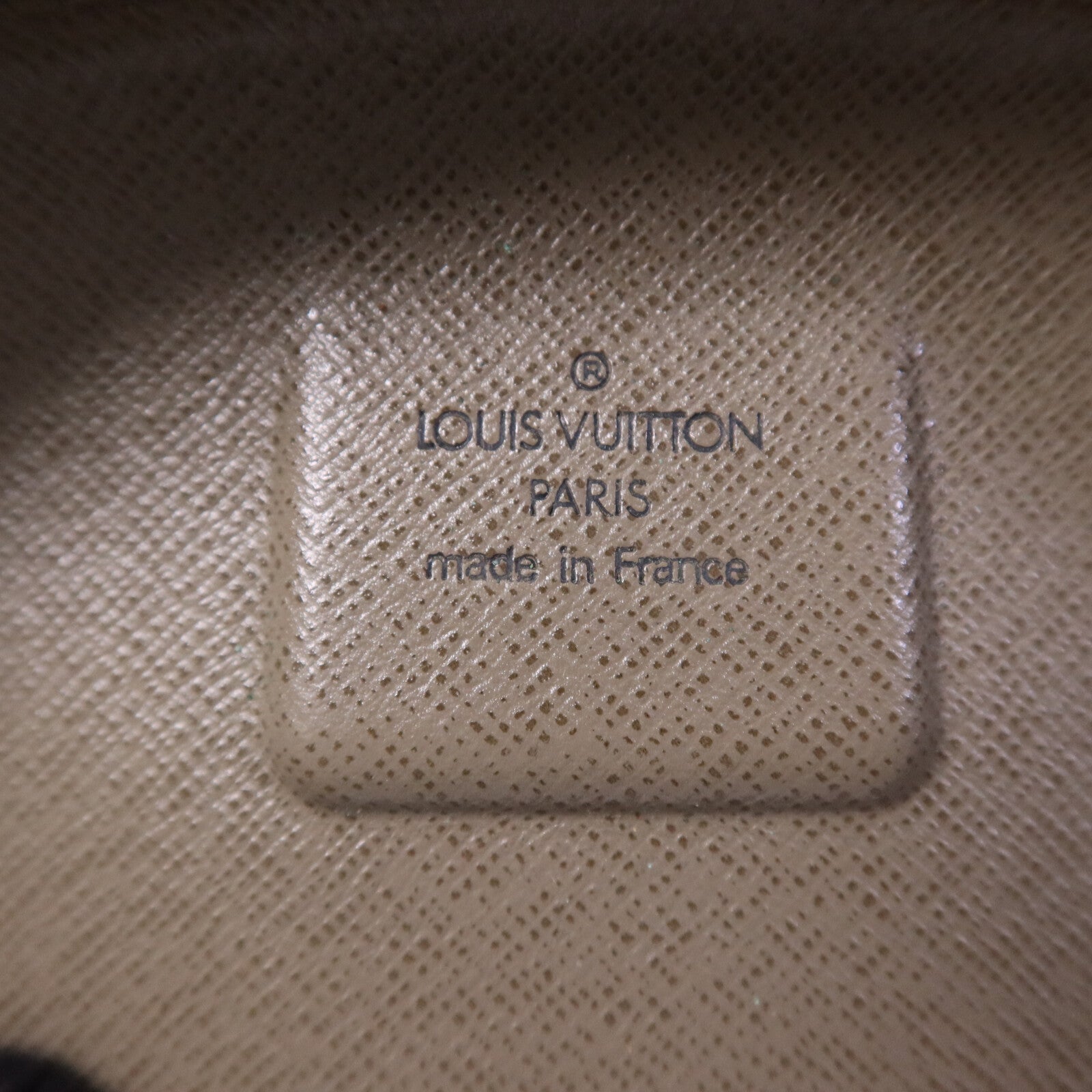 LOUIS VUITTON Damier Geant Mage Sling Bag銀扣腰包