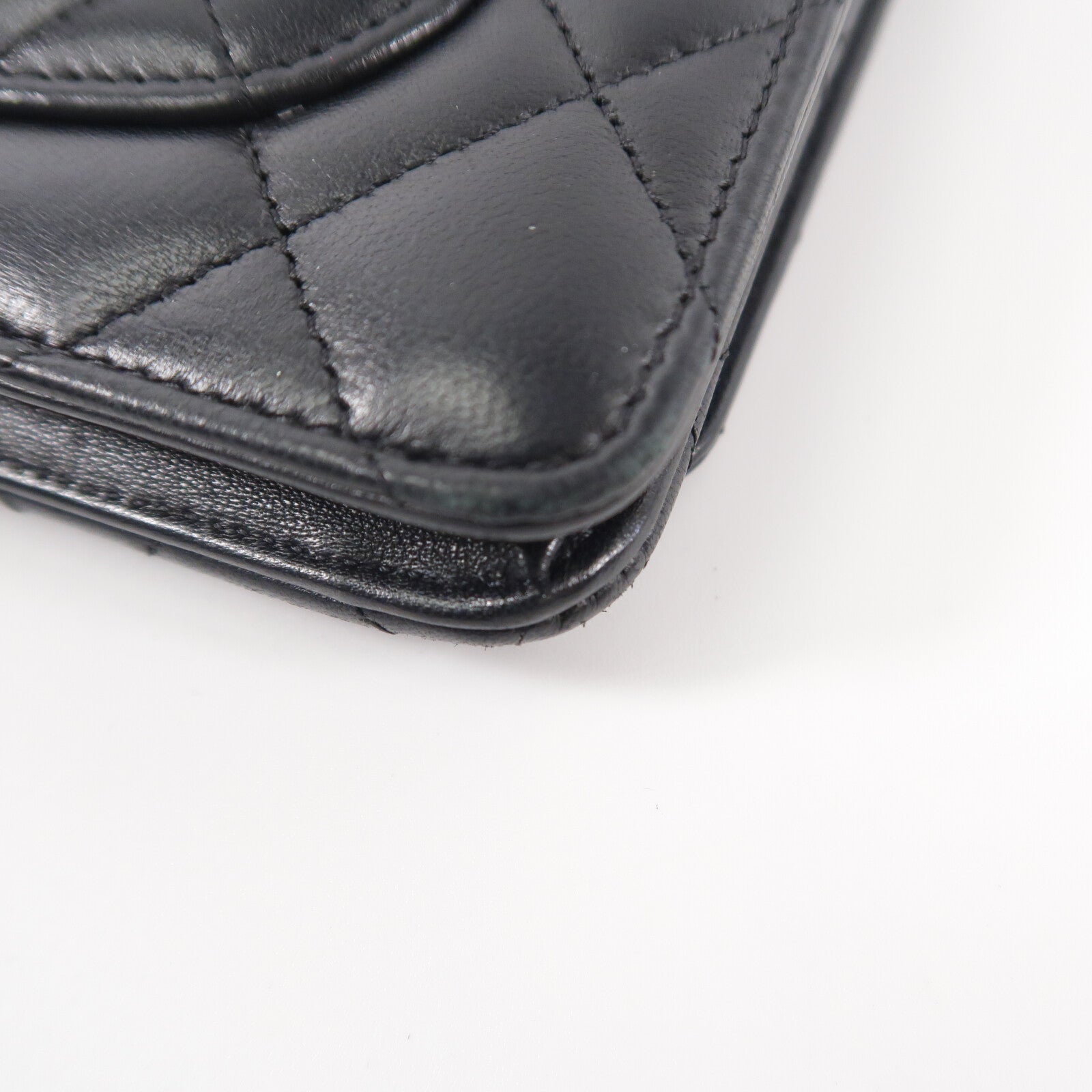 CHANEL 羊皮皮革WOC Wallet On Chain鏈帶肩背袋