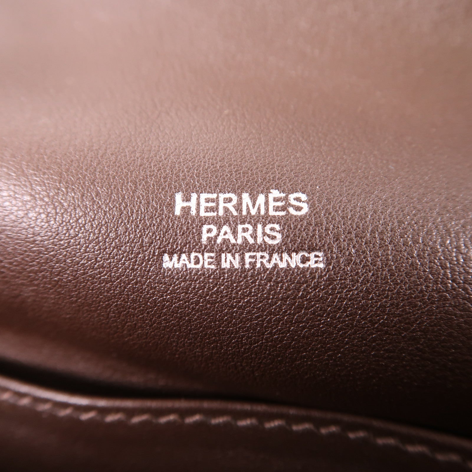 HERMES Swift皮革Barda 35銀扣肩背袋