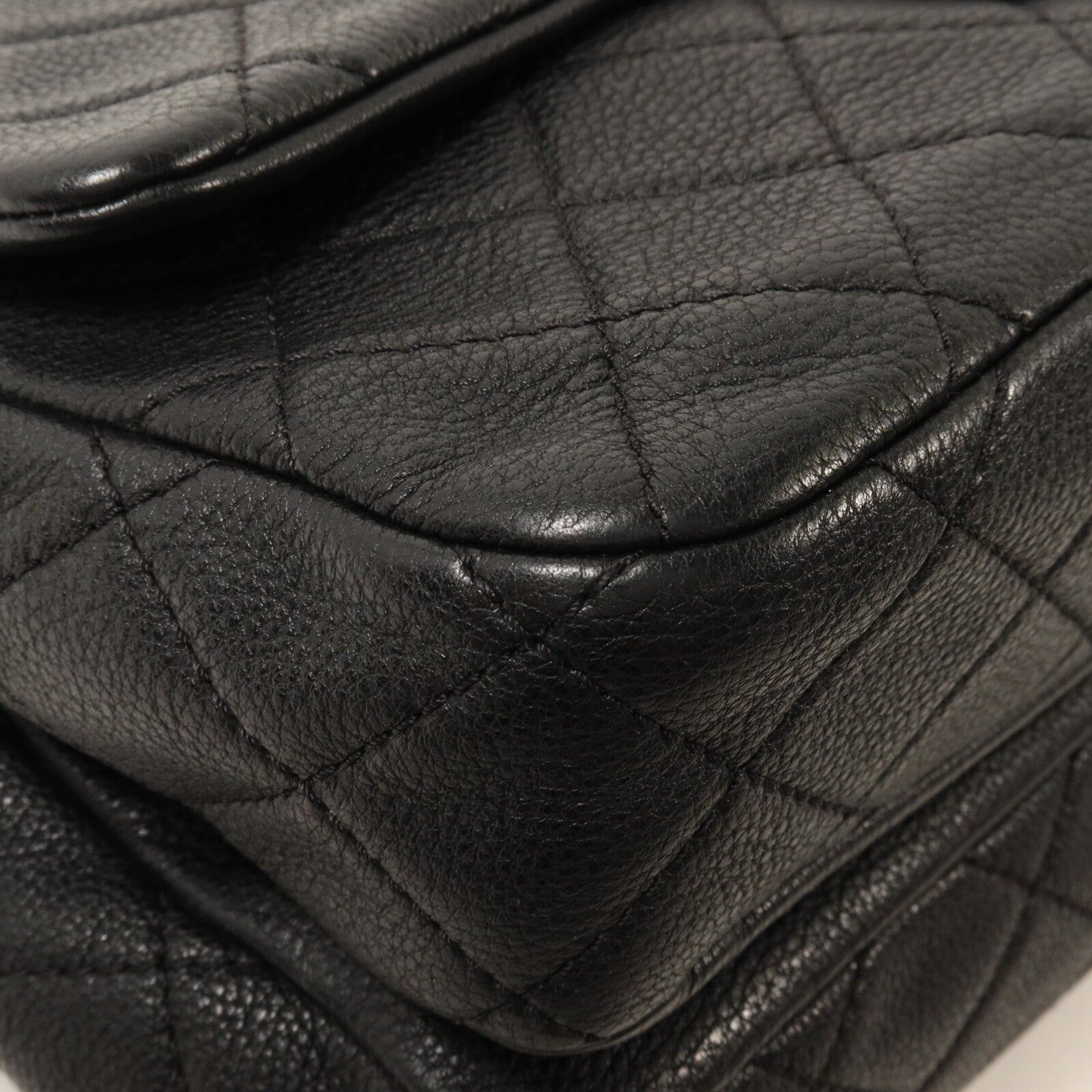 CHANEL 牛皮皮革Chain Shoulder鏈帶肩背袋
