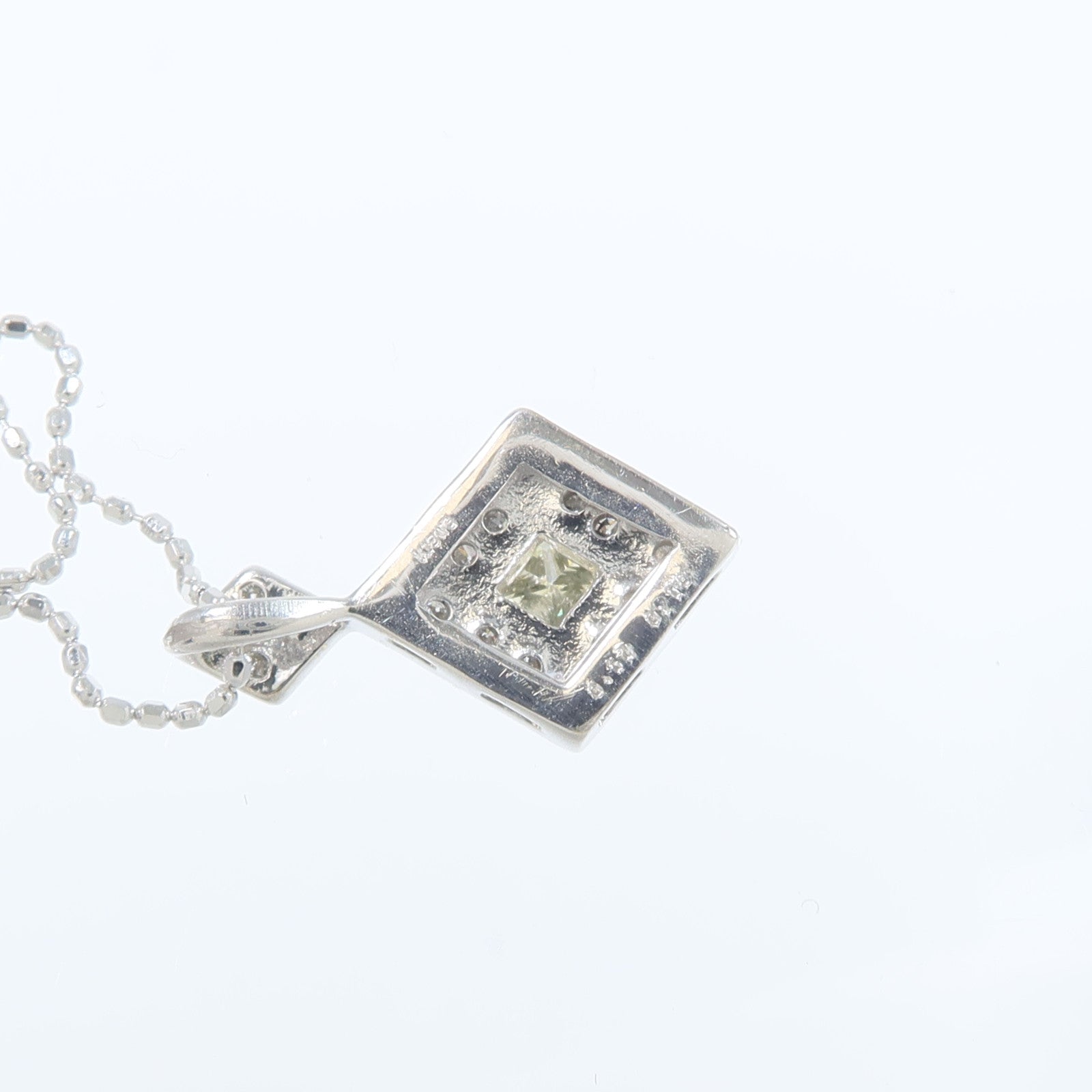 JEWELRY 18K白金Diamond Necklace鑽石項鍊