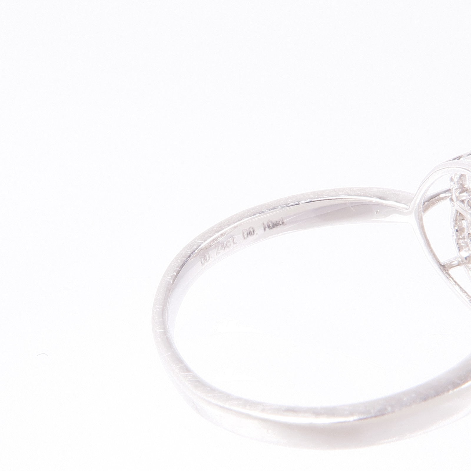 JEWELRY PT900鉑金Diamond Ring鑽石戒指US#5.75