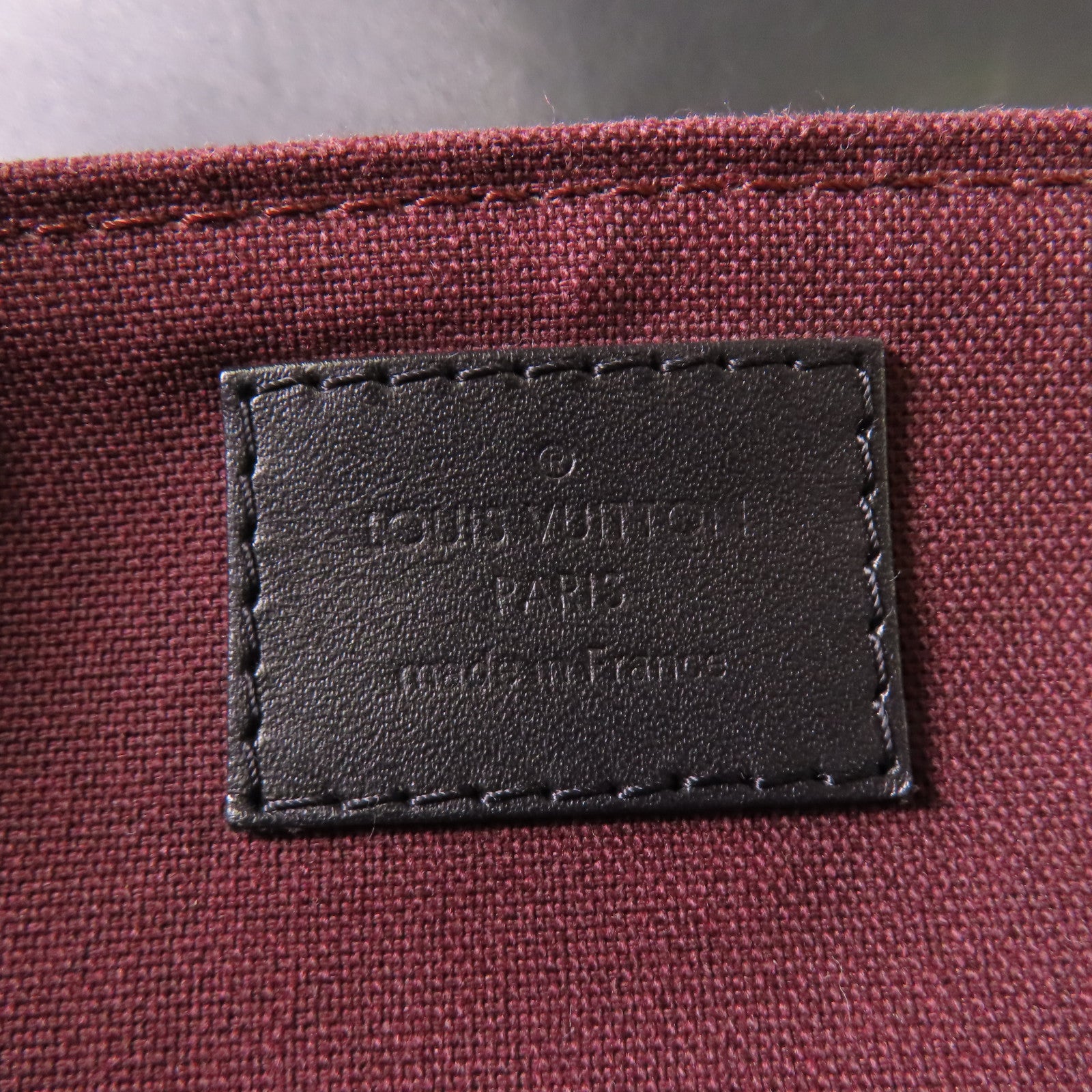 LOUIS VUITTON 【激減優惠】Monogram Macassar Parc銀扣背包啡色/黑色