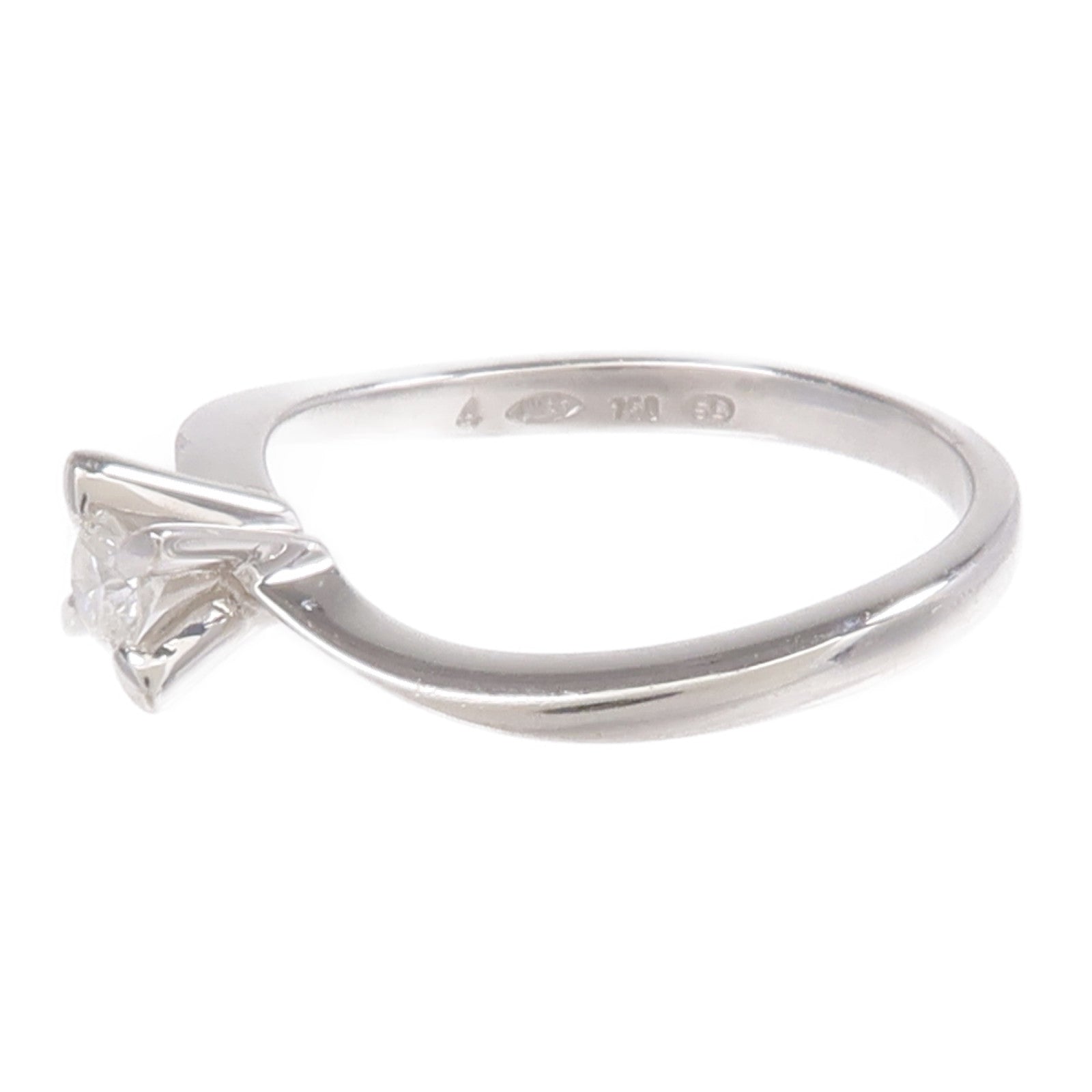 JEWELRY 18K白金Diamond Ring鑽石戒指US#5
