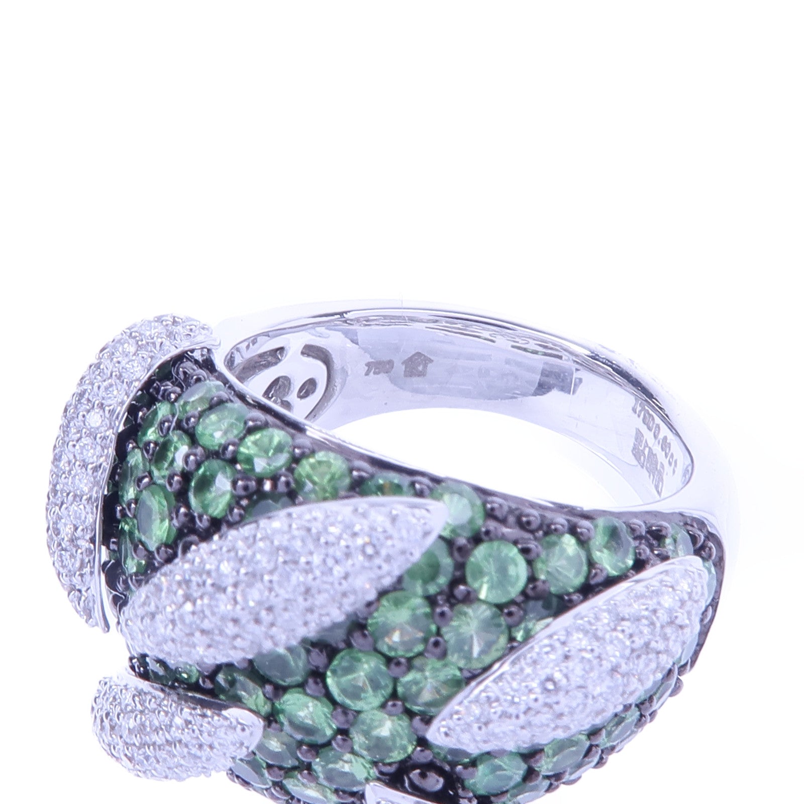 JEWELRY 18K白金Diamond Ring鑽石戒指US#3.75